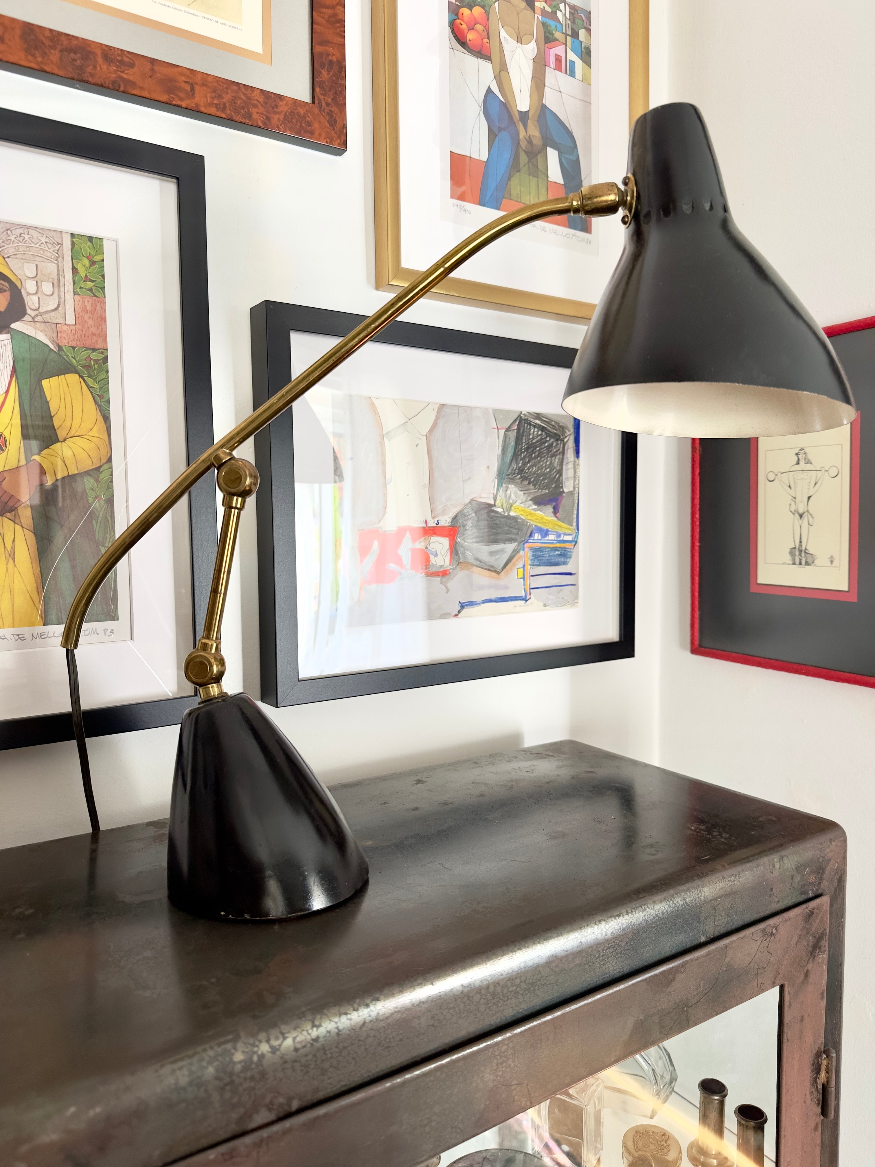 Candeeiro Design Vintage dos Anos 50