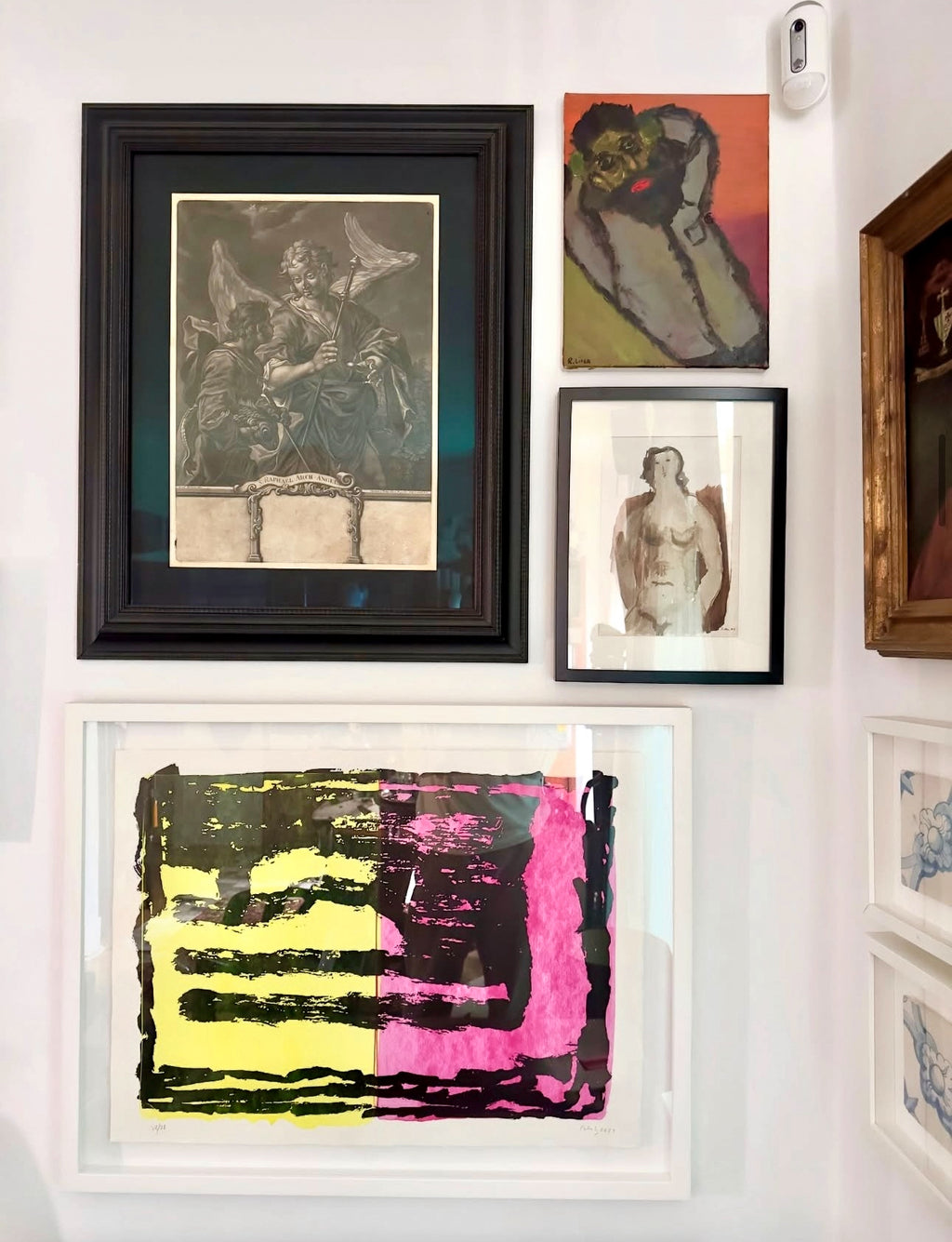 Quadro / Litografia de Pedro Calapez