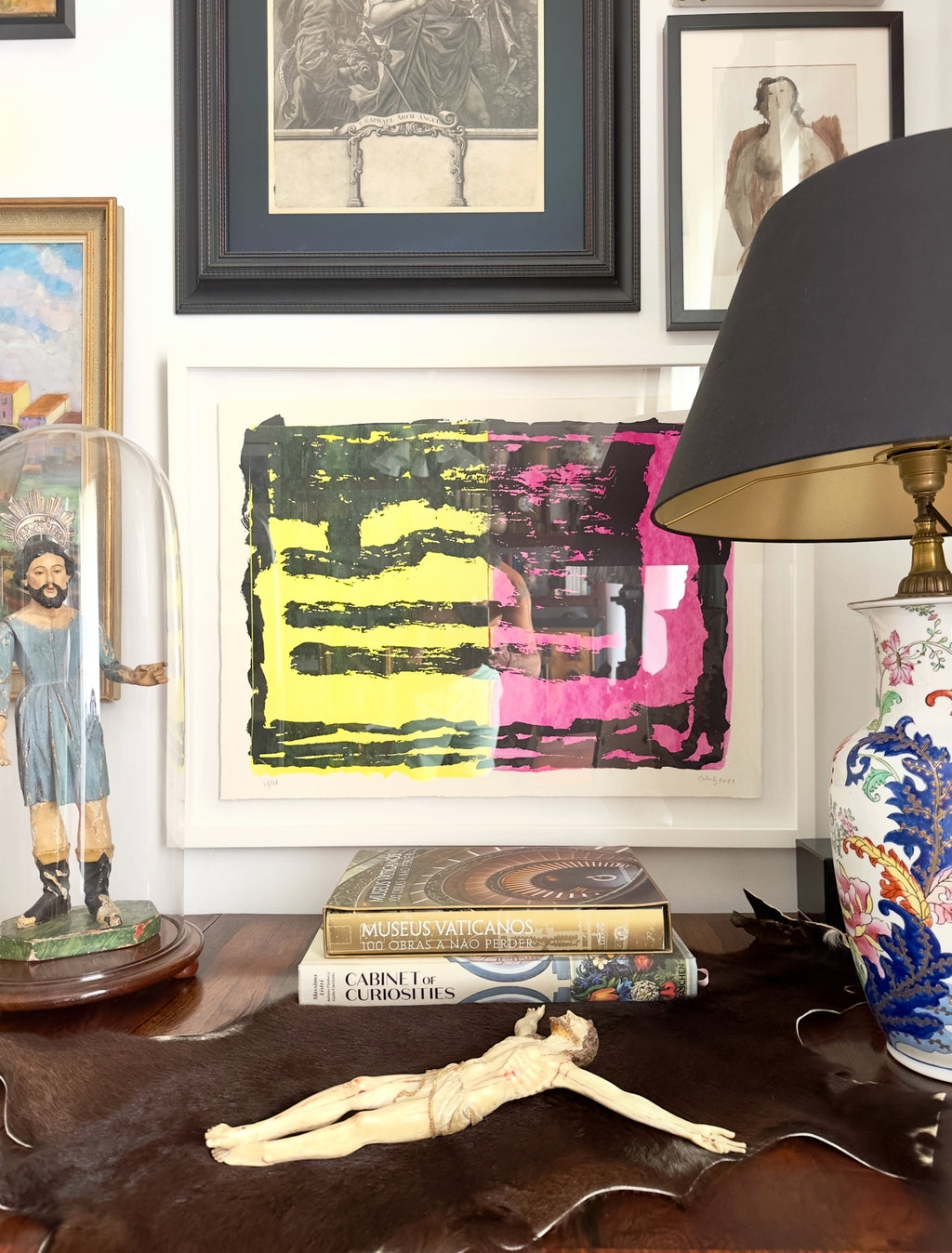 Quadro / Litografia de Pedro Calapez