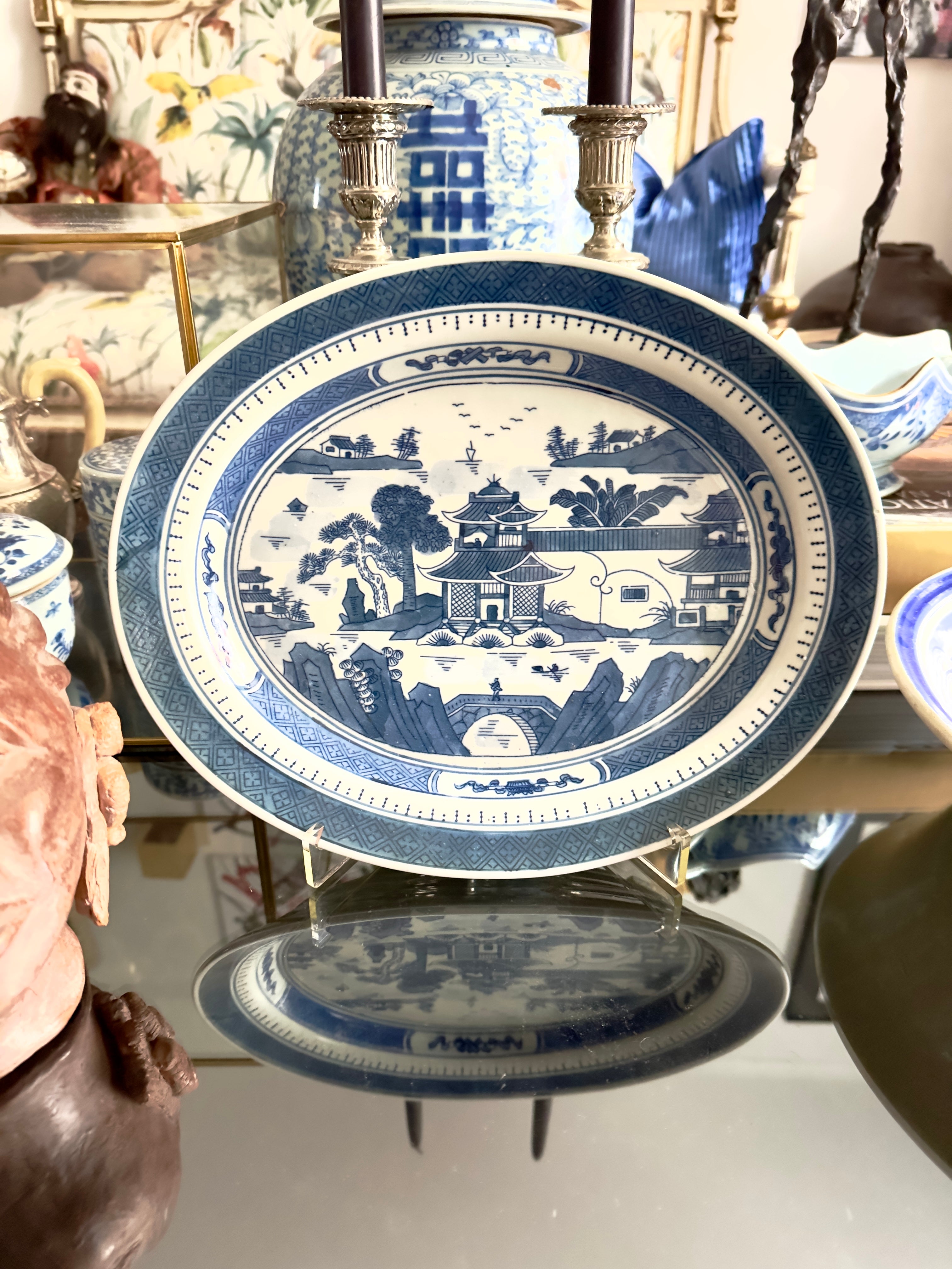 Porcelana / Travessa chinesa