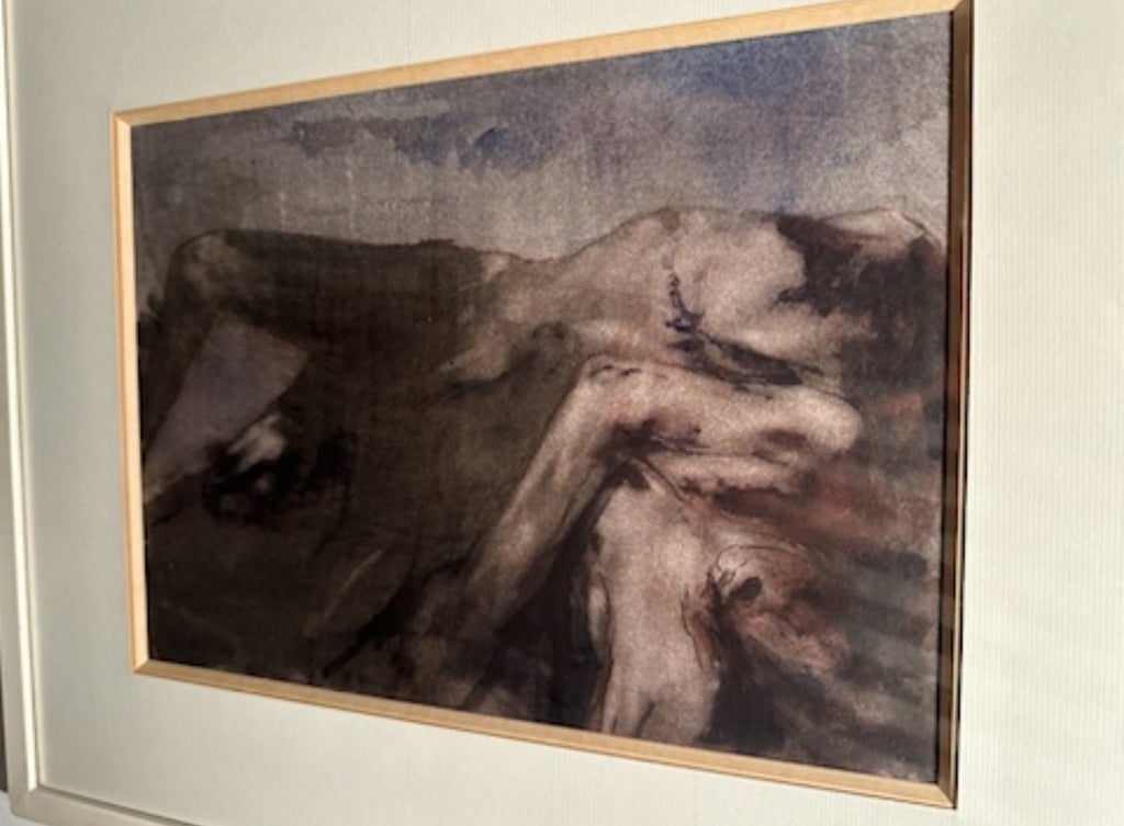 Quadro / Pintura Aguarela de Luis Caballero