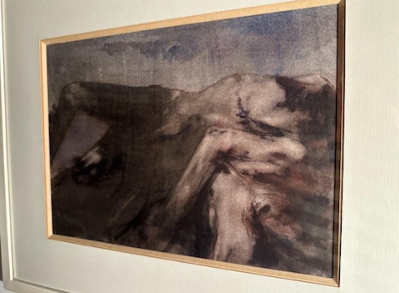 Quadro / Pintura Aguarela de Luis Caballero