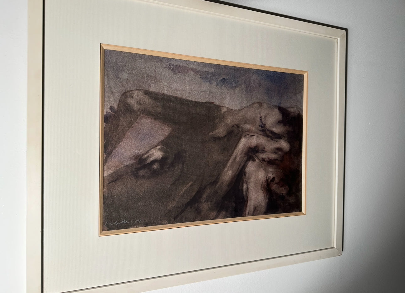 Quadro / Pintura Aguarela de Luis Caballero