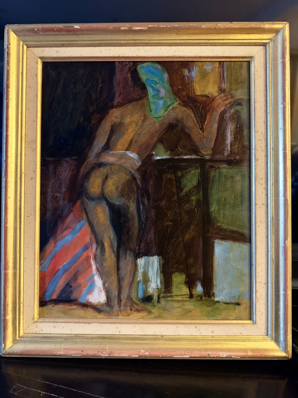 Quadro / Pintura Retrato femenino