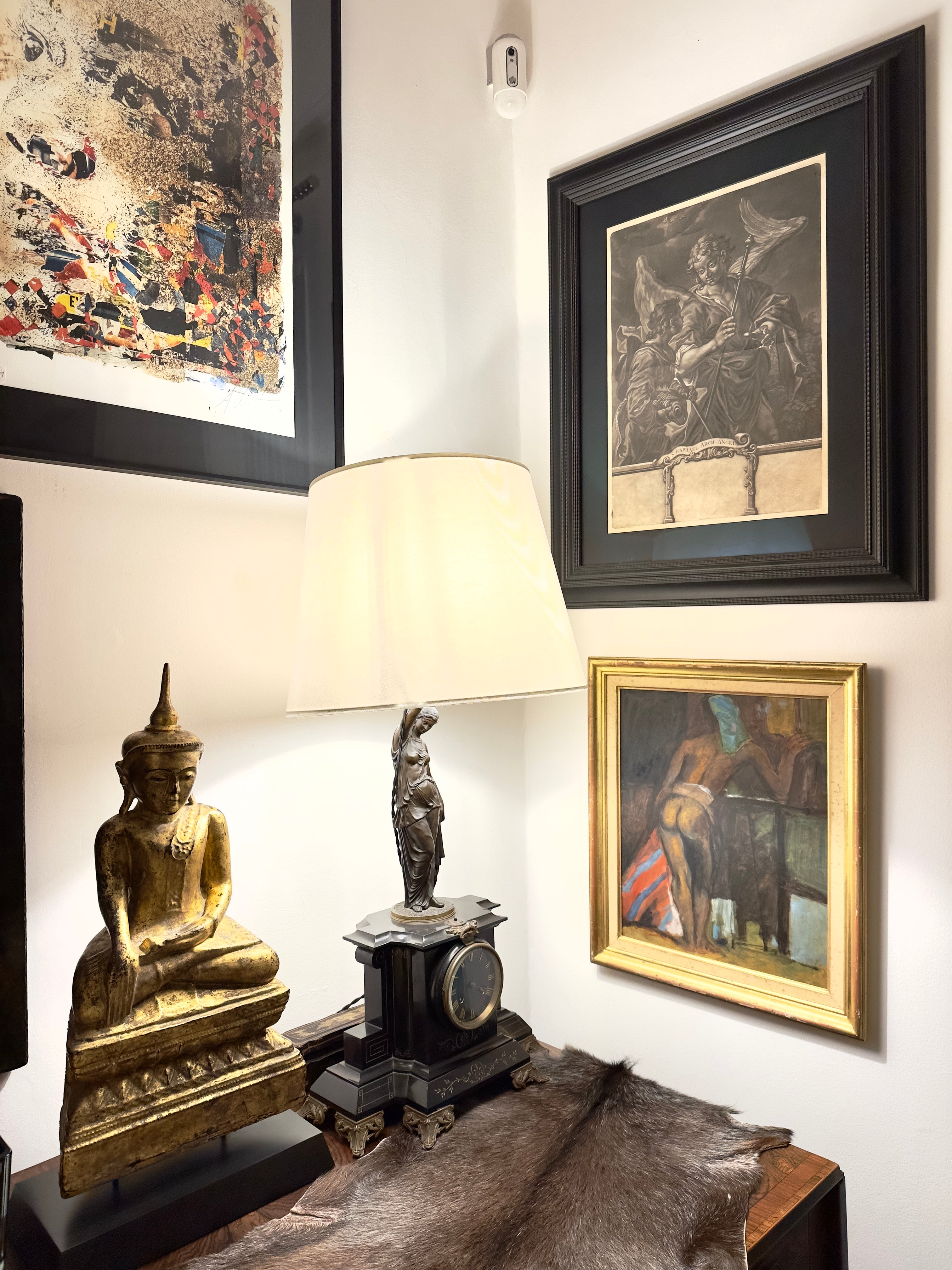 Quadro / Pintura Retrato femenino