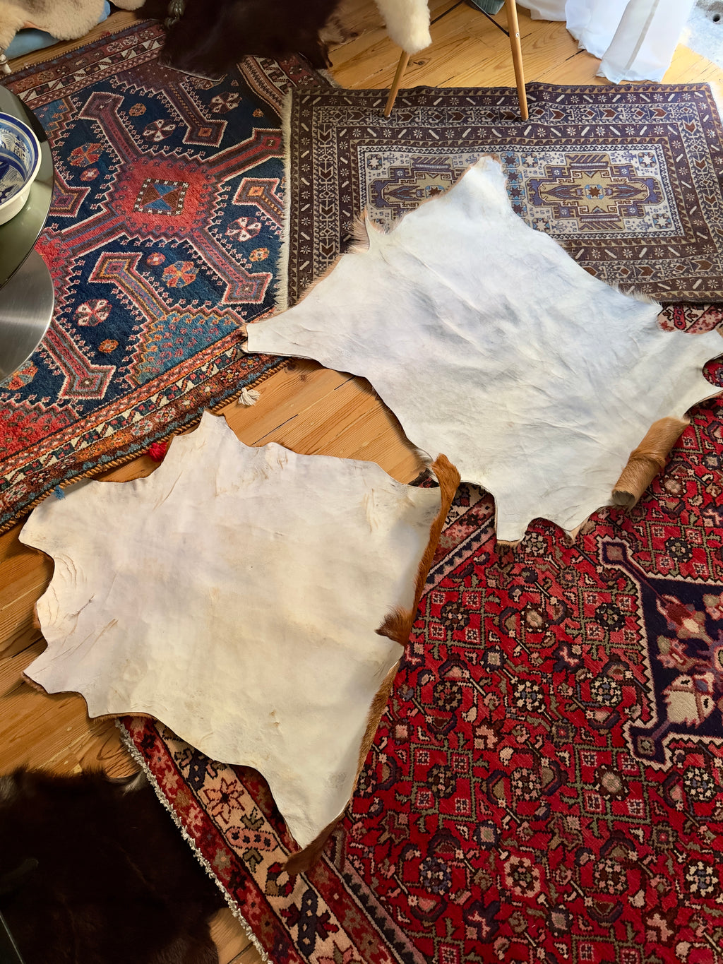 Tapete / Pele de cabra