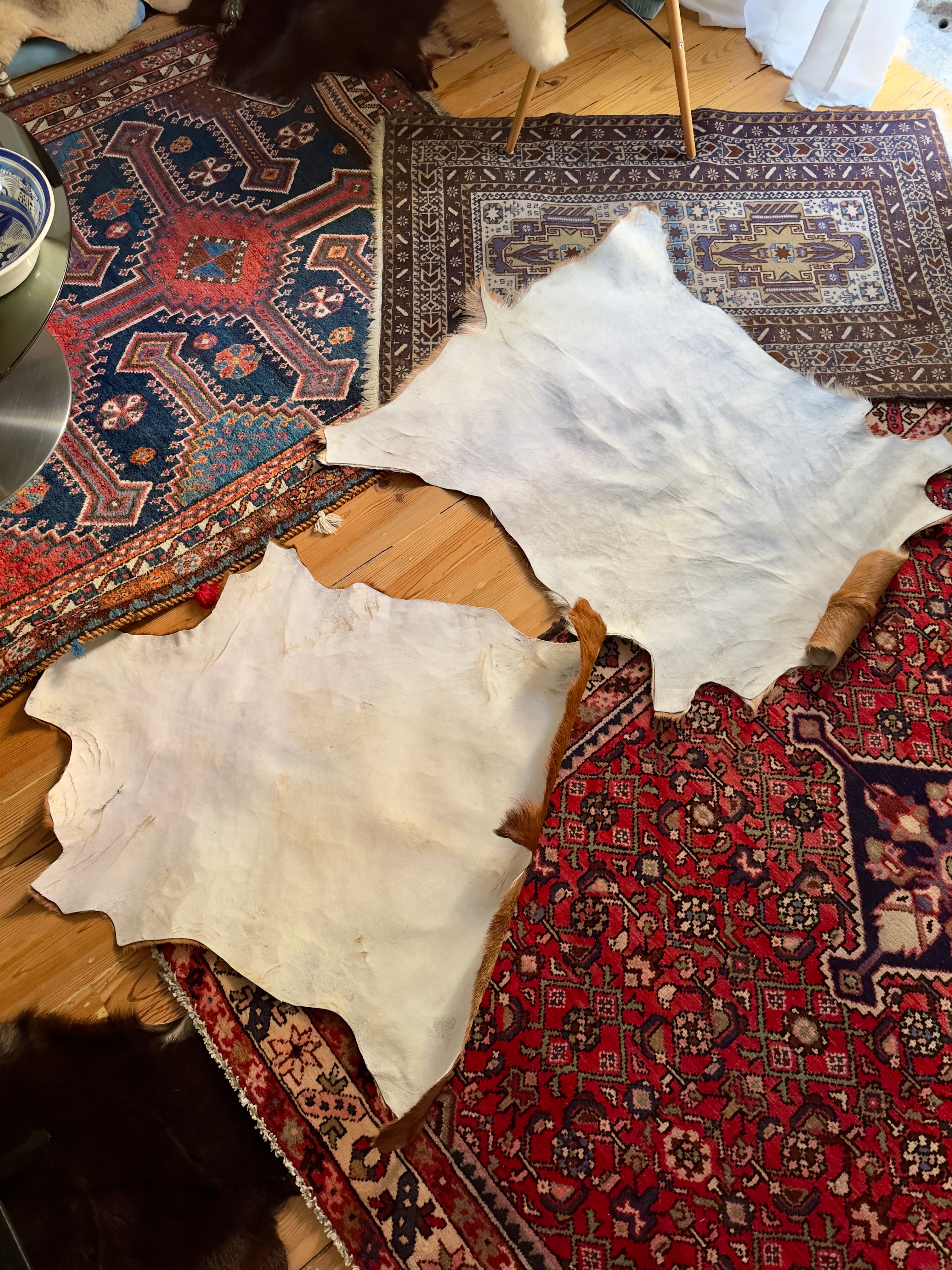 Tapete / Pele de cabra