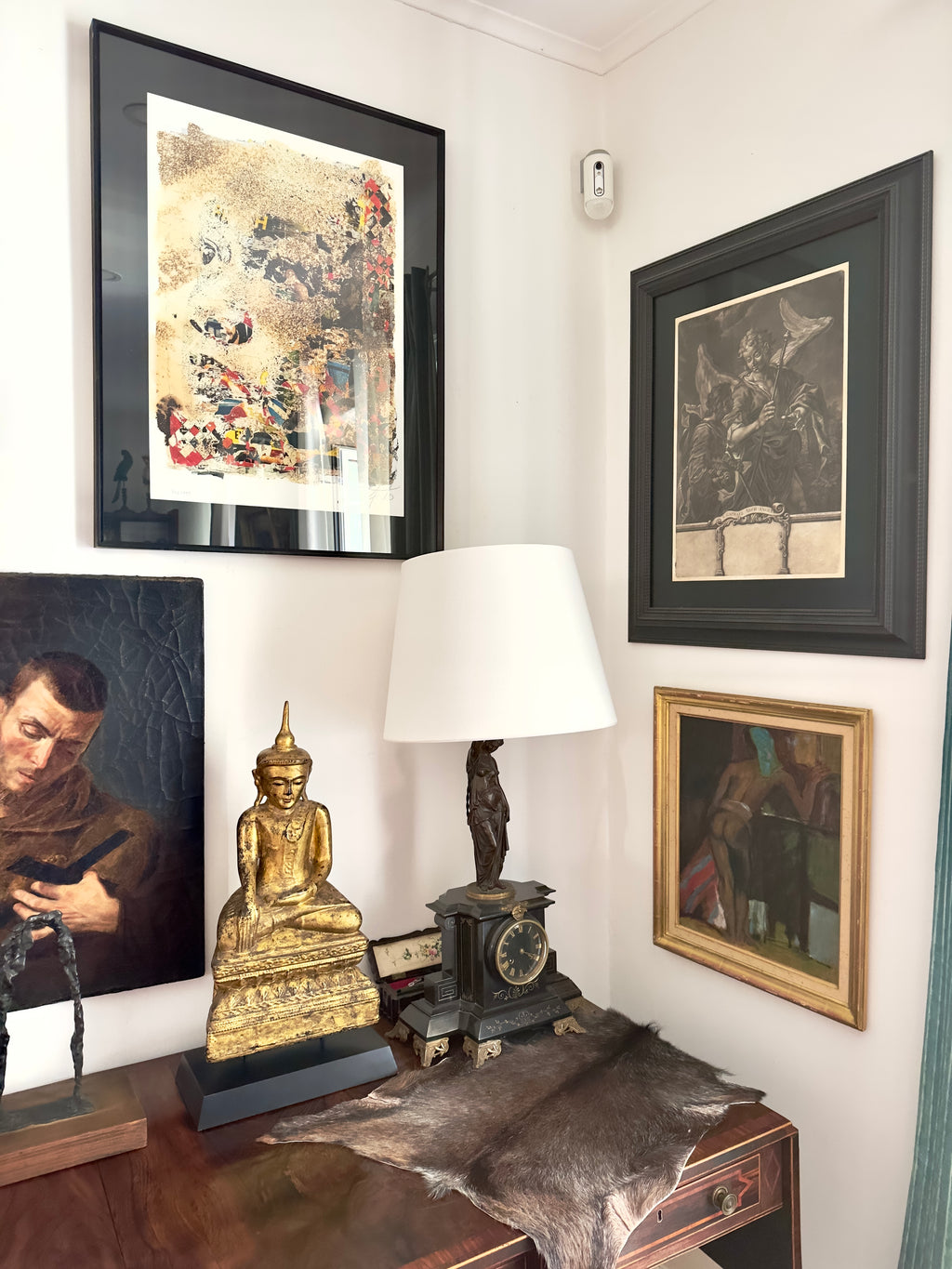 Quadro / Pintura Retrato femenino