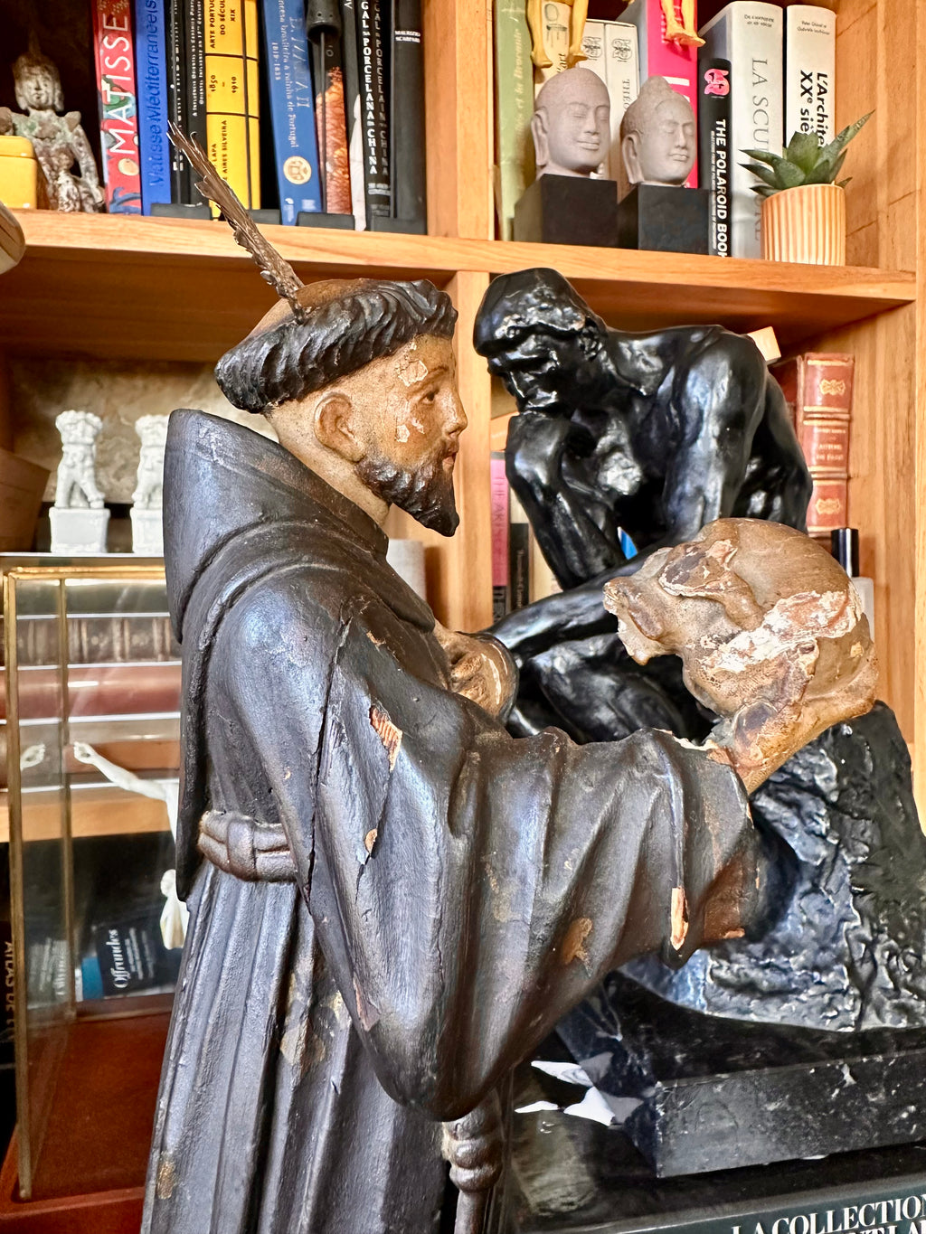 Santo / Escultura de São Francisco de Borja, Séc.XVIII / XIX