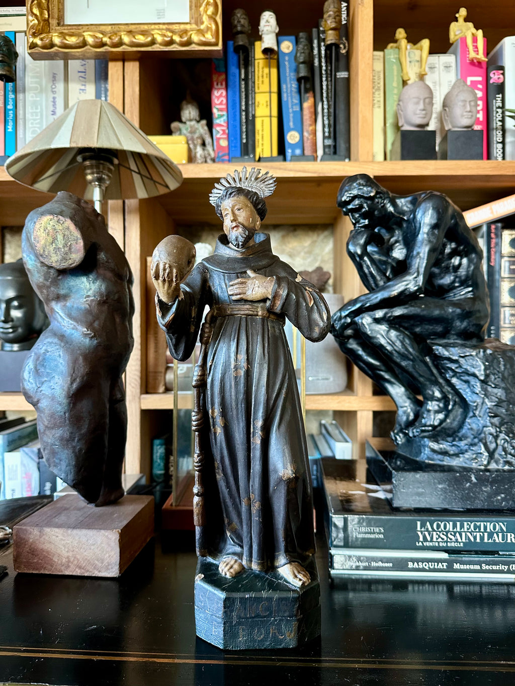 Santo / Escultura de São Francisco de Borja, Séc.XVIII / XIX