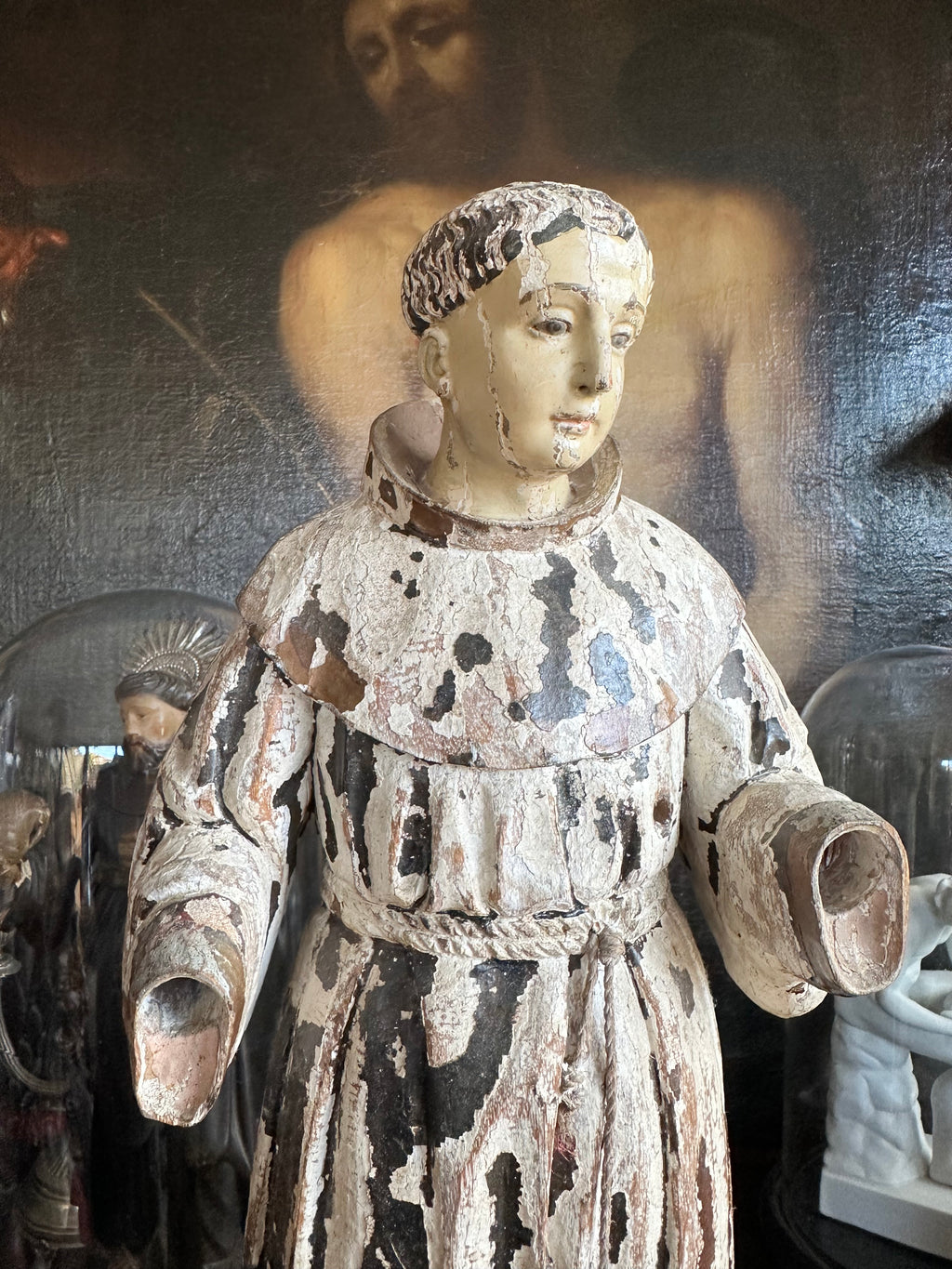 Santo / Escultura de Santo Franciscano, Séc. XVII / XVIII