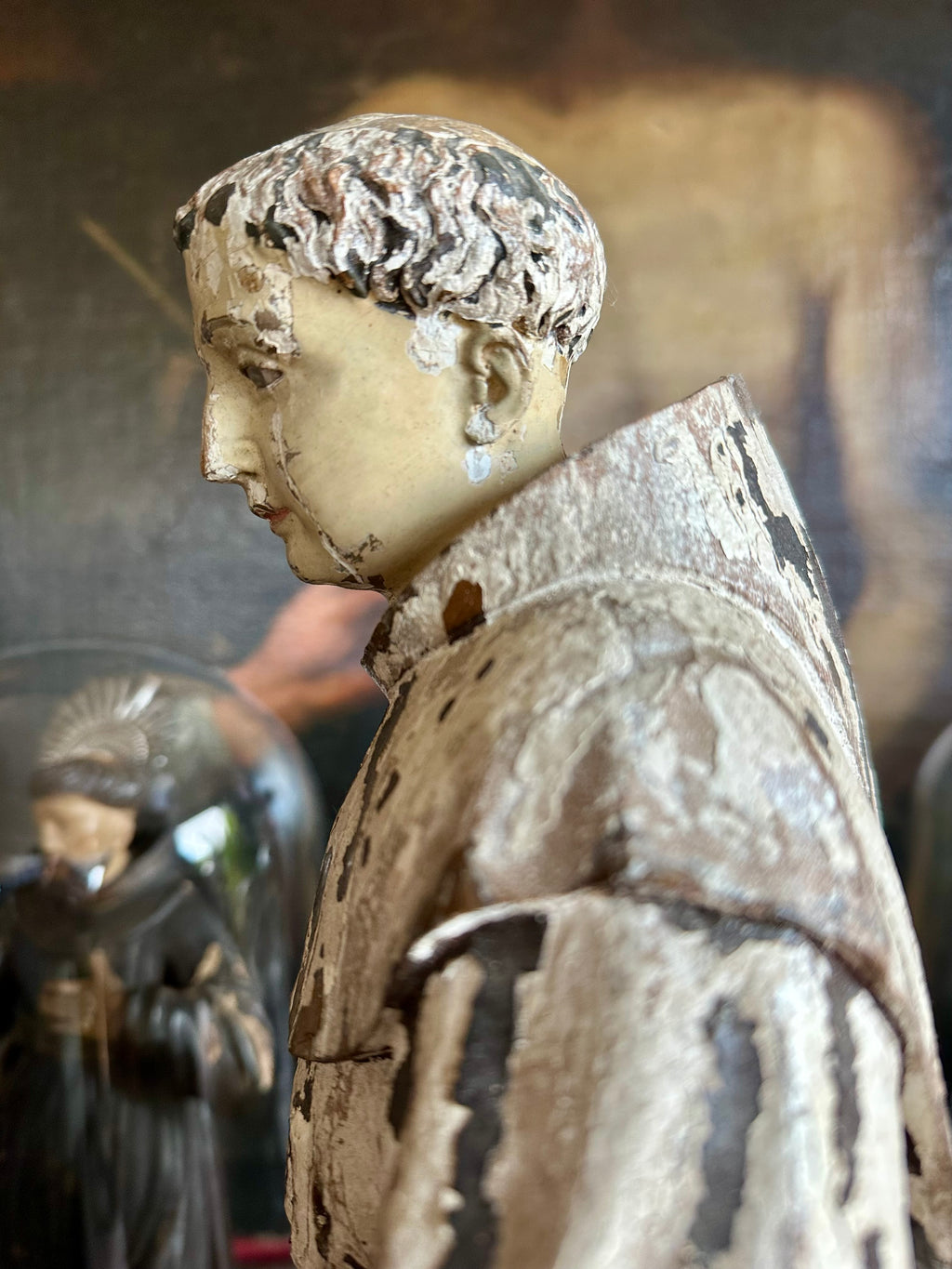 Santo / Escultura de Santo Franciscano, Séc. XVII / XVIII