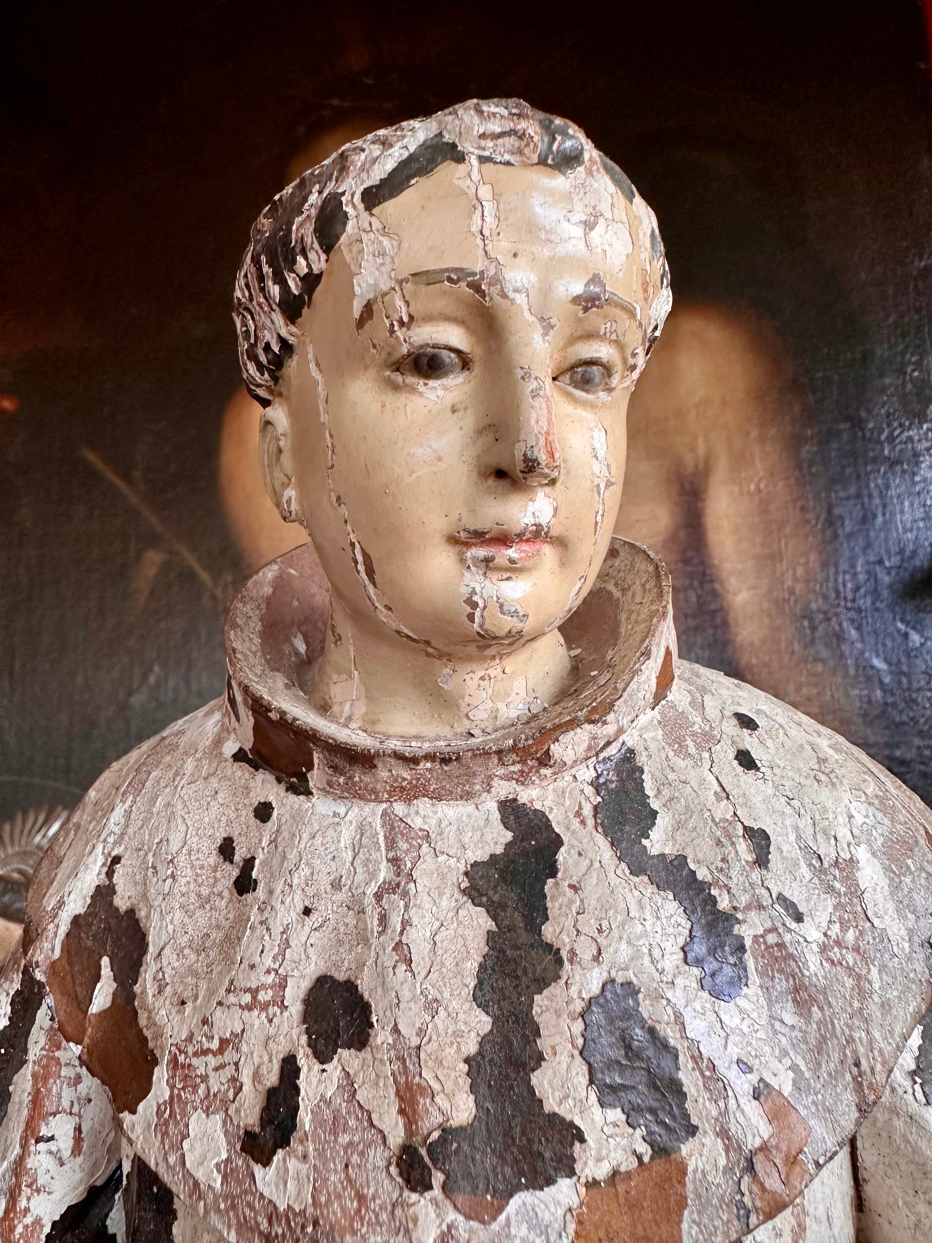 Santo / Escultura de Santo Franciscano, Séc. XVII / XVIII