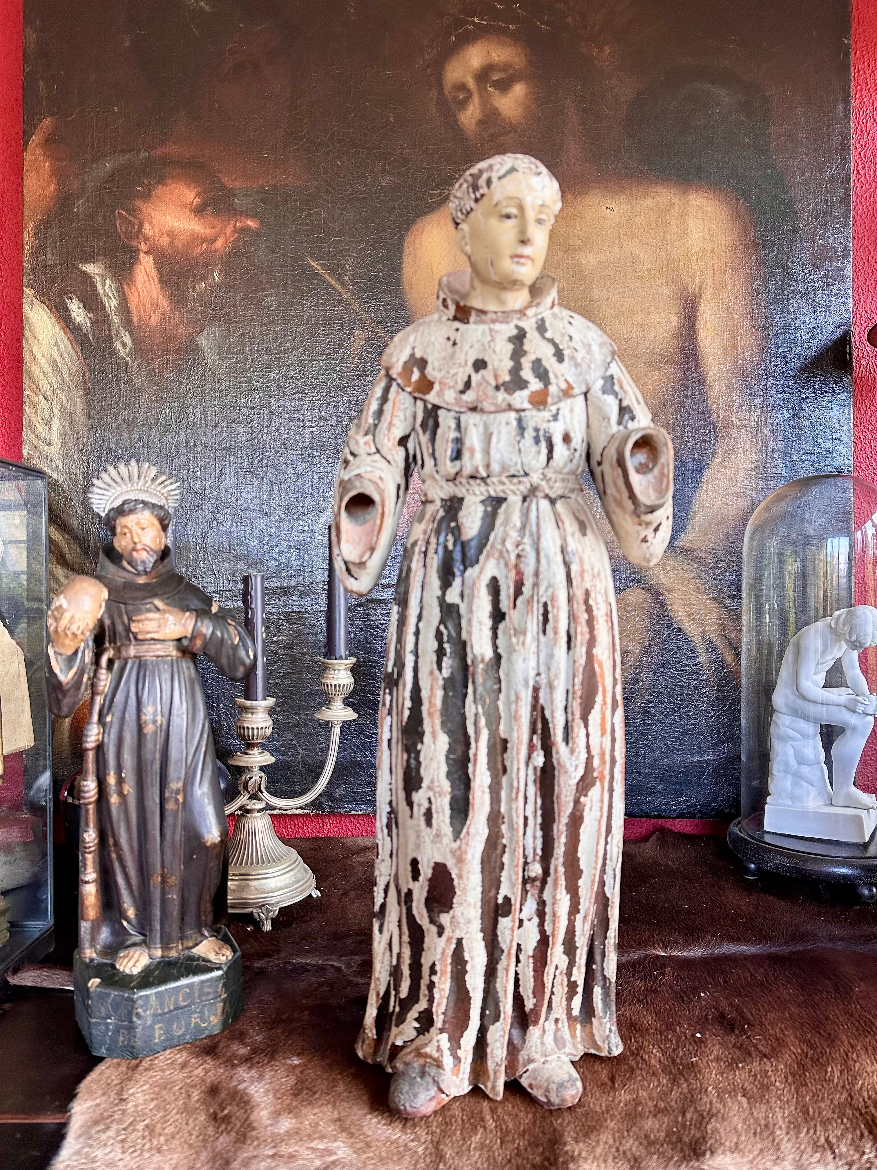 Santo / Escultura de Santo Franciscano, Séc. XVII / XVIII