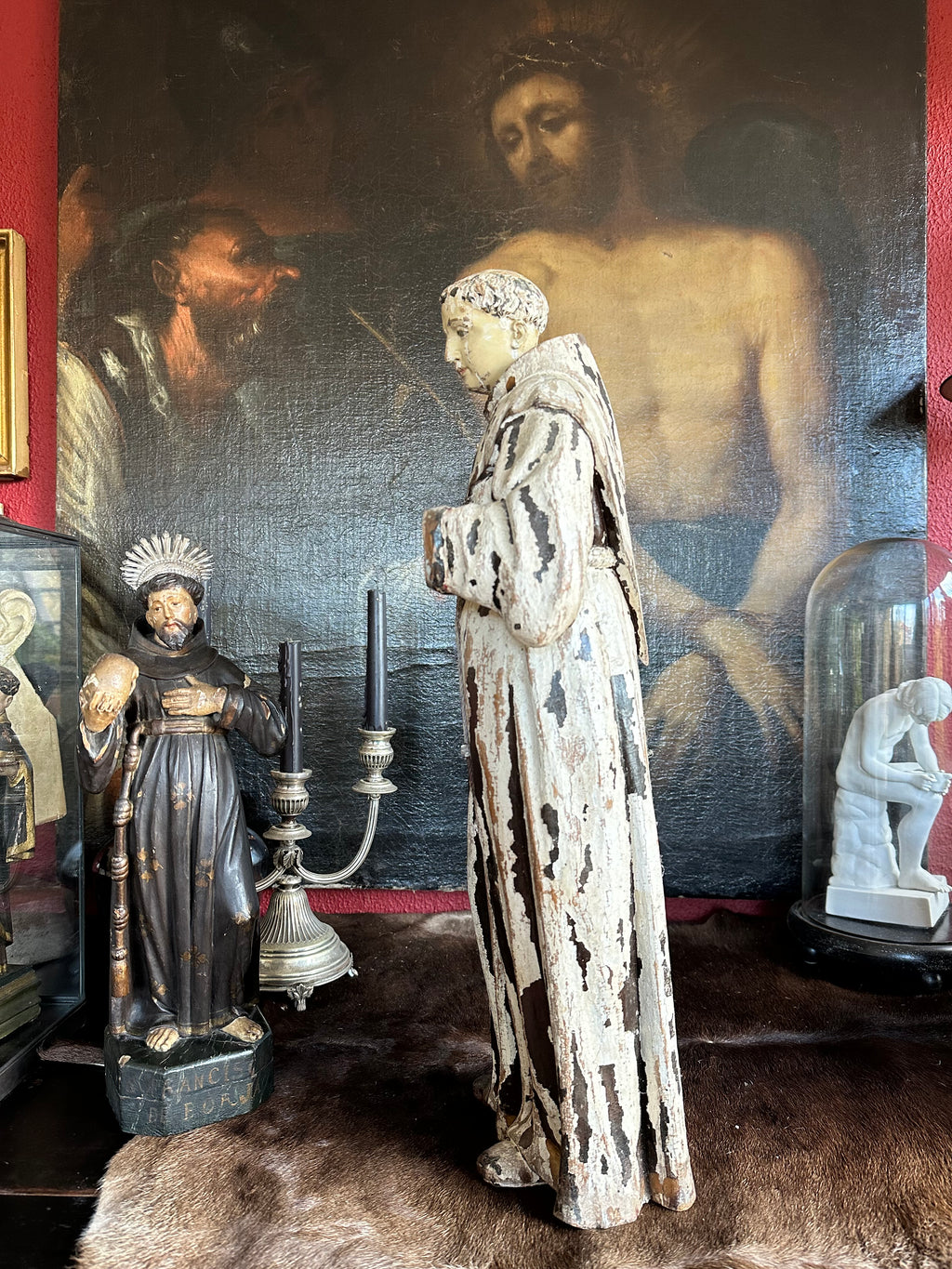 Santo / Escultura de Santo Franciscano, Séc. XVII / XVIII