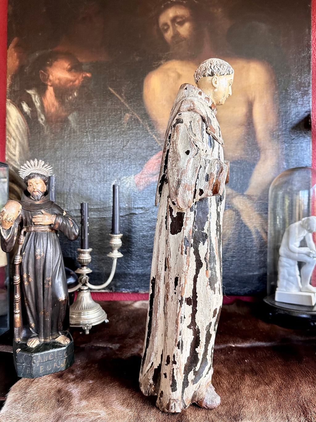 Santo / Escultura de Santo Franciscano, Séc. XVII / XVIII