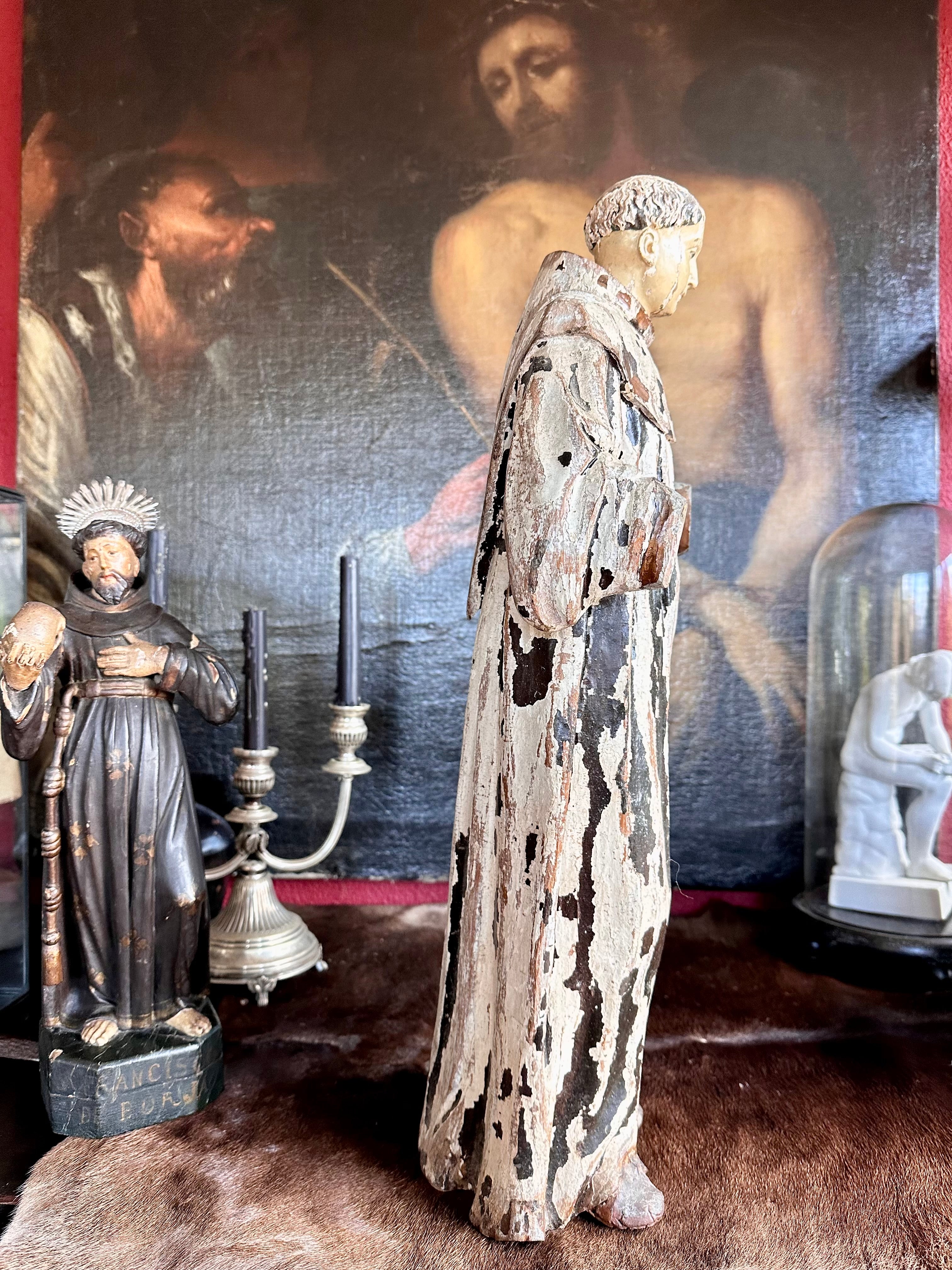 Santo / Escultura de Santo Franciscano, Séc. XVII / XVIII