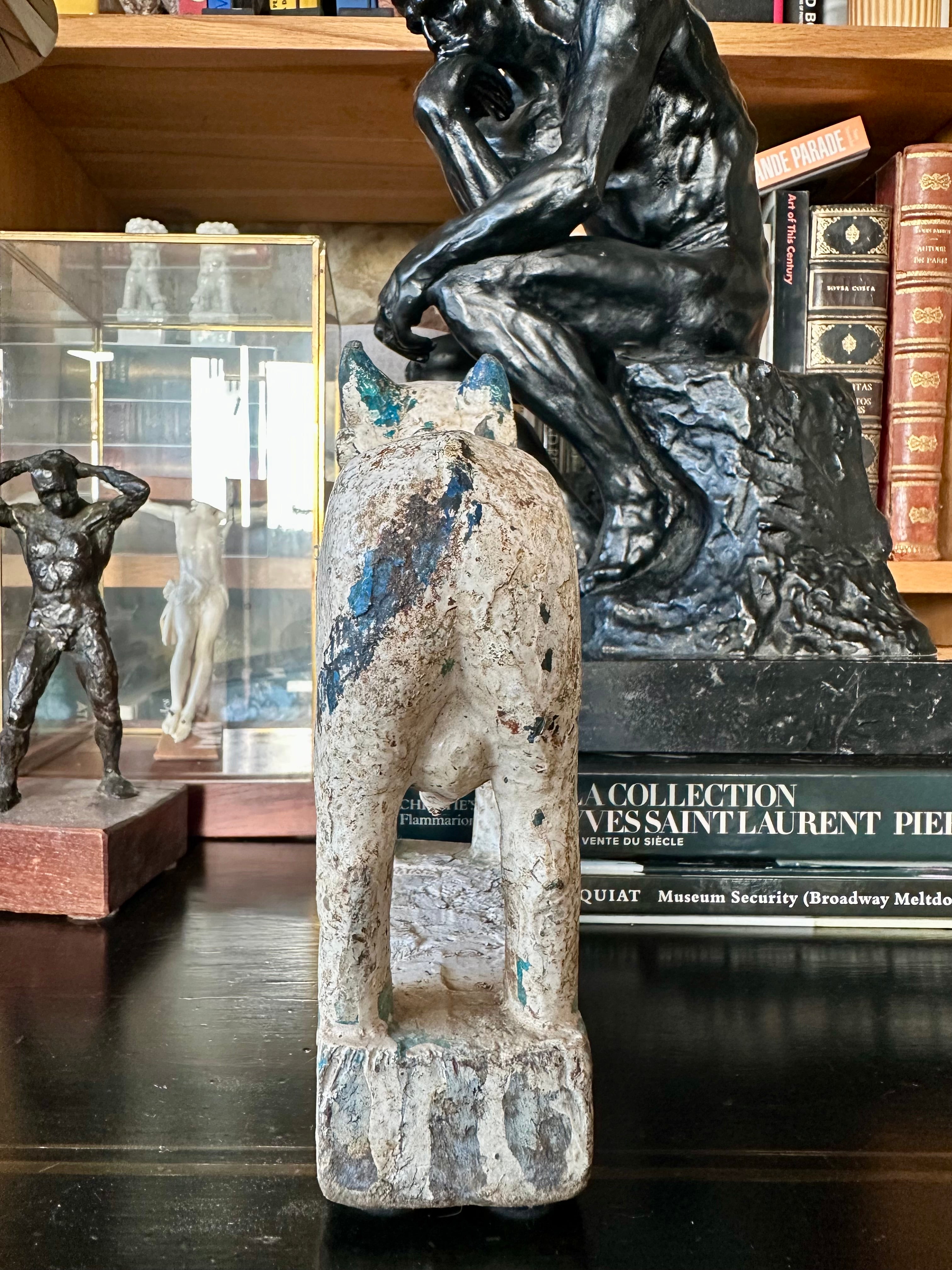 Escultura indiana / Touro Nandi, Séc. XX