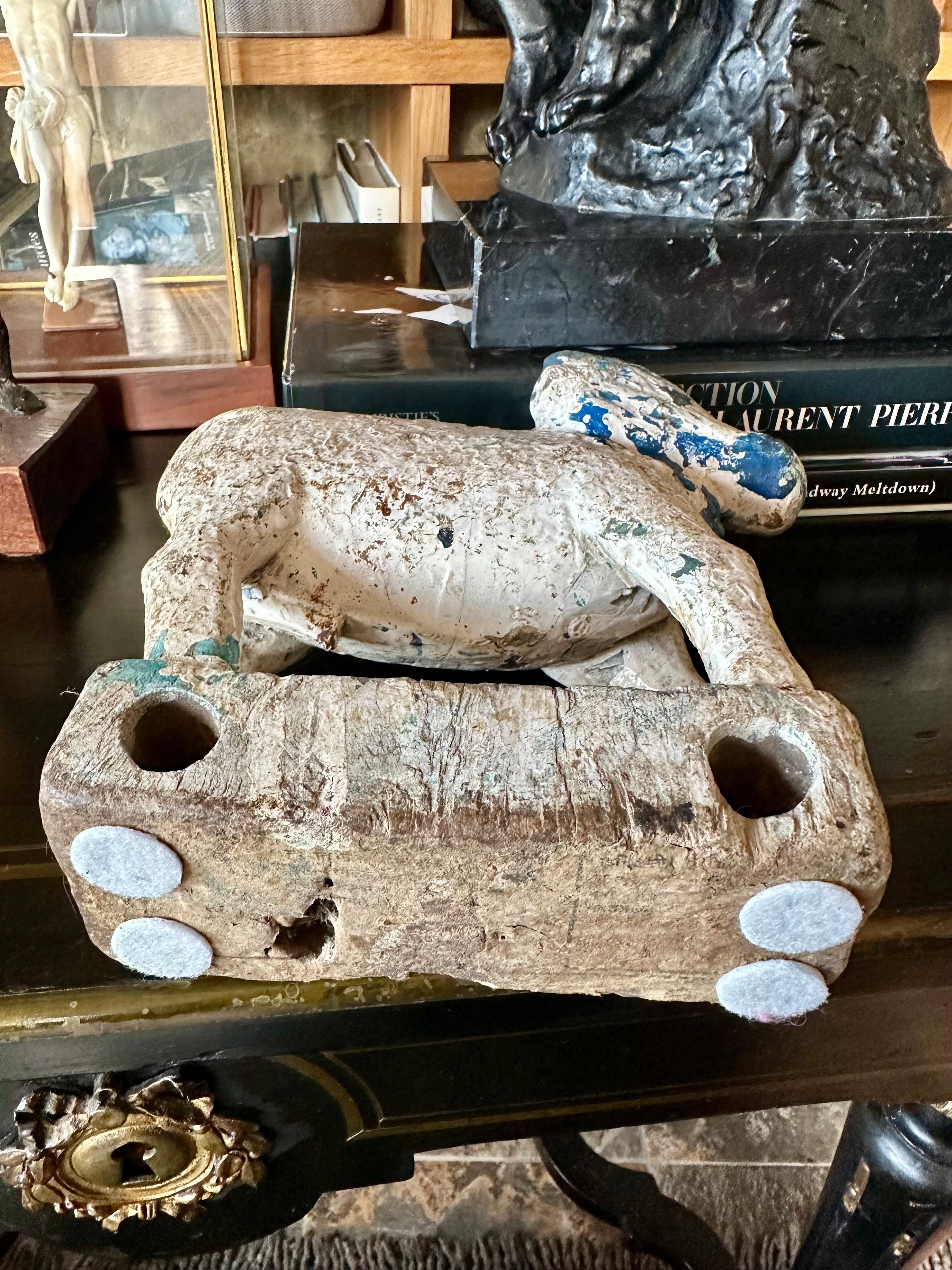 Escultura indiana / Touro Nandi, Séc. XX