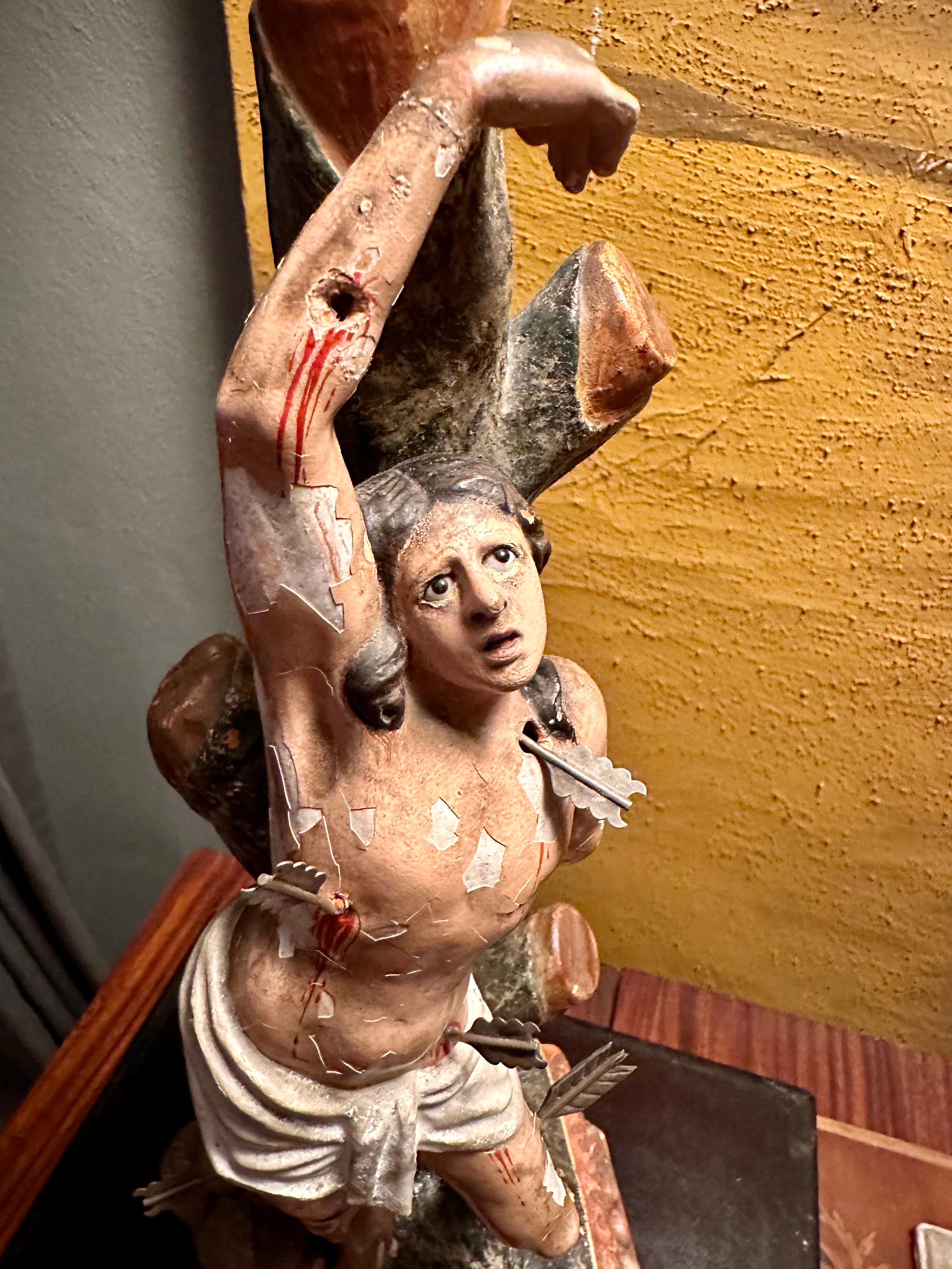 Santo / Escultura de São Sebastião, Séc.XVIII