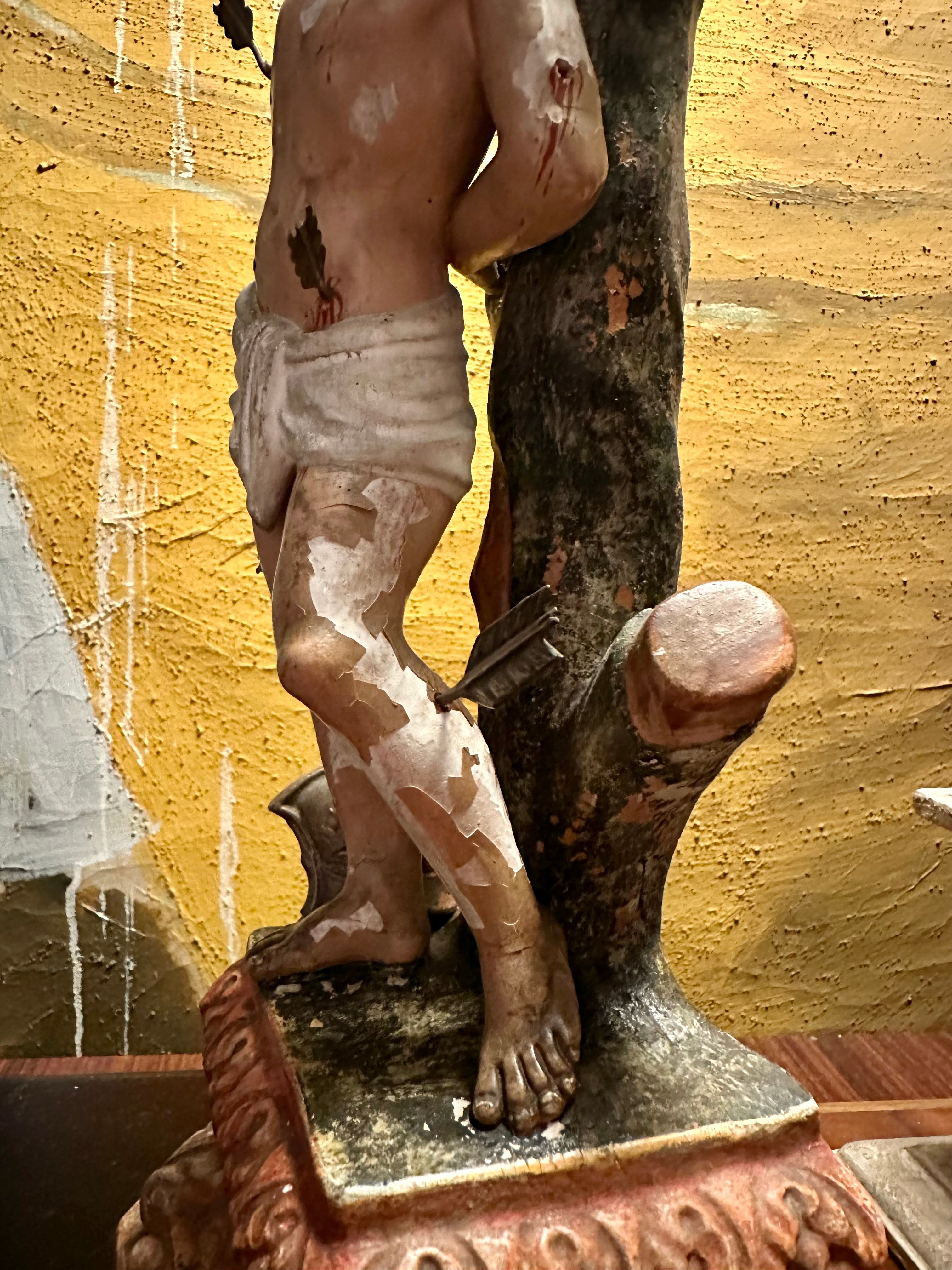 Santo / Escultura de São Sebastião, Séc.XVIII