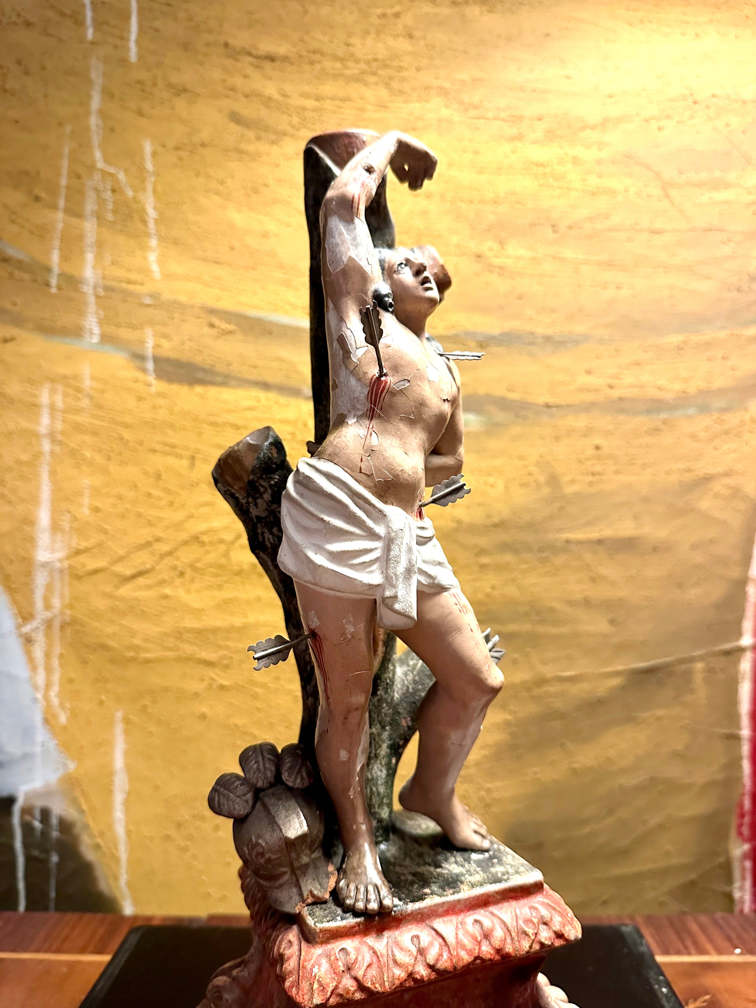 Santo / Escultura de São Sebastião, Séc.XVIII