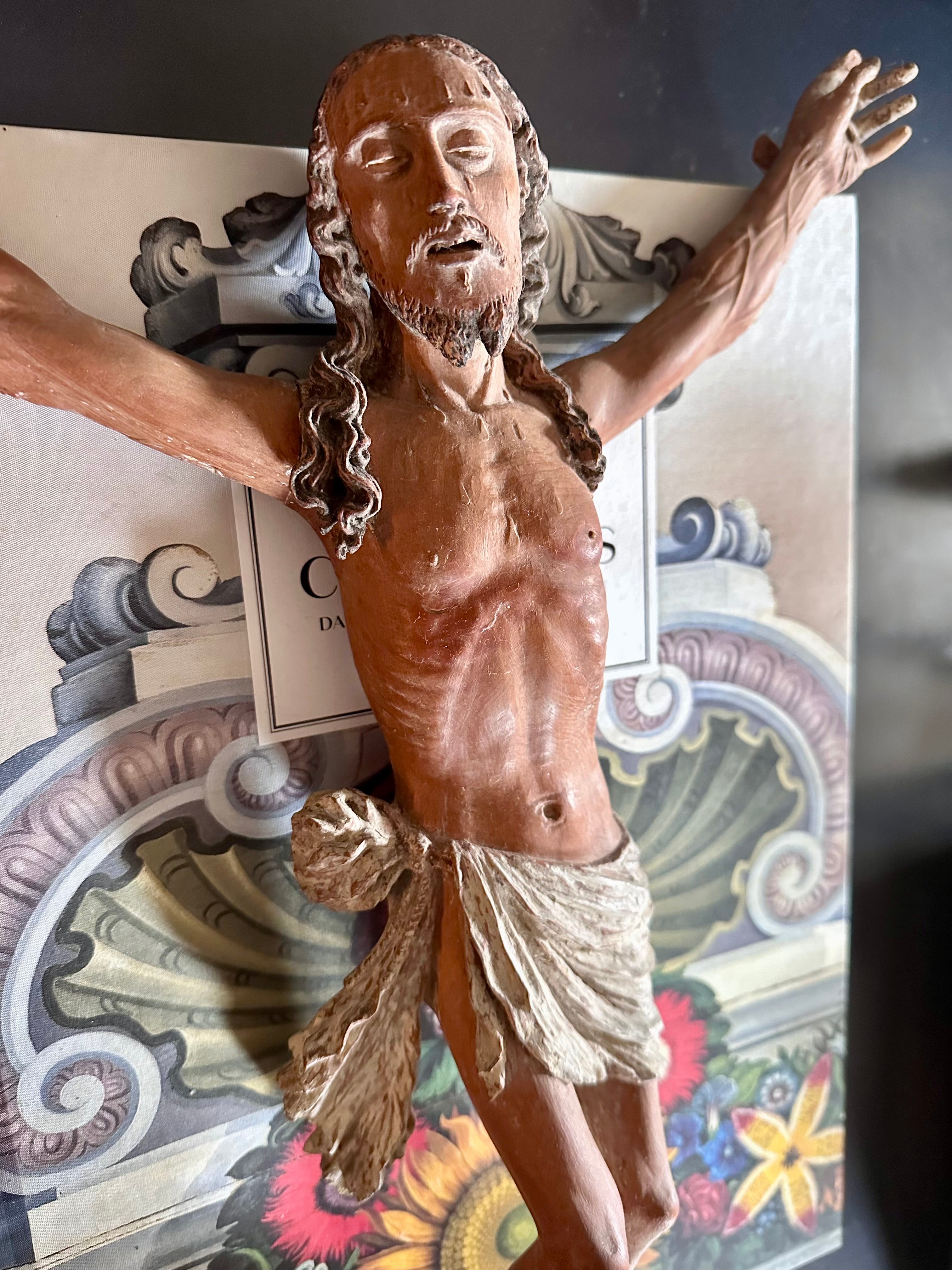 Santo / Jesus Cristo indo-português, Séc. XVII