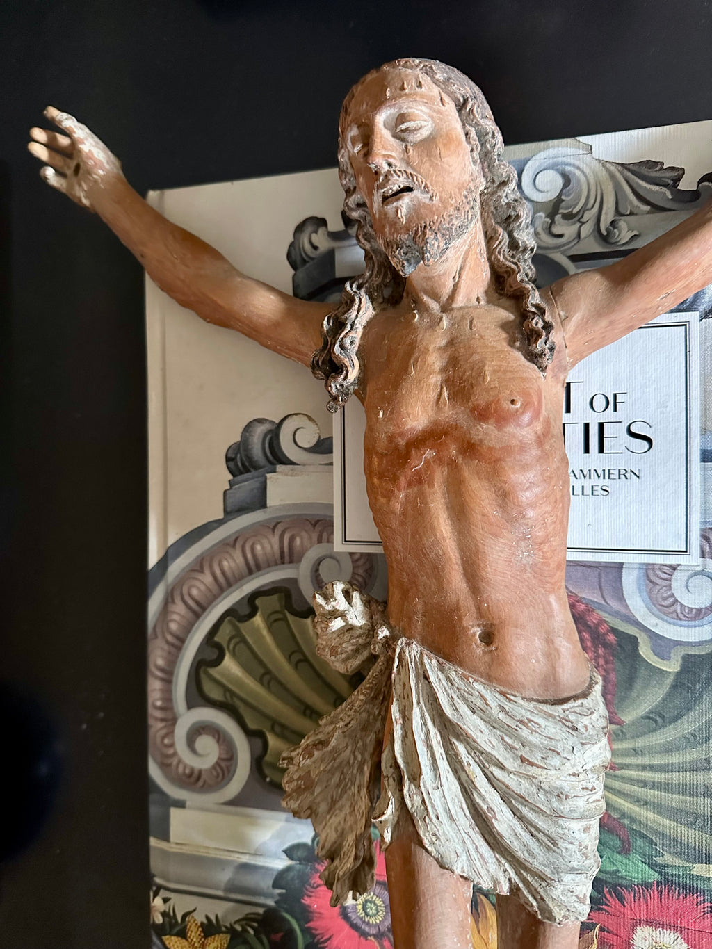 Santo / Jesus Cristo indo-português, Séc. XVII
