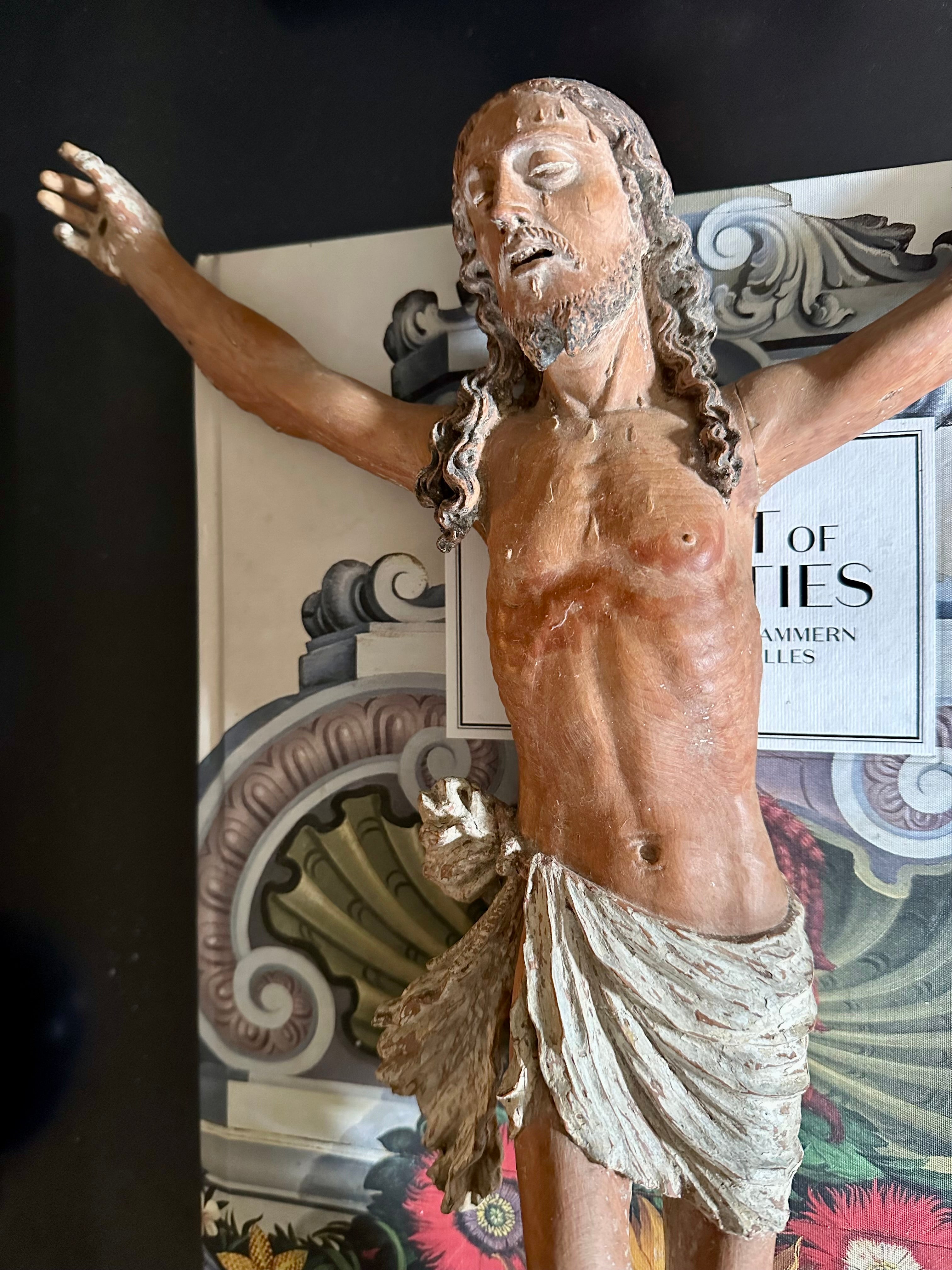 Santo / Jesus Cristo indo-português, Séc. XVII