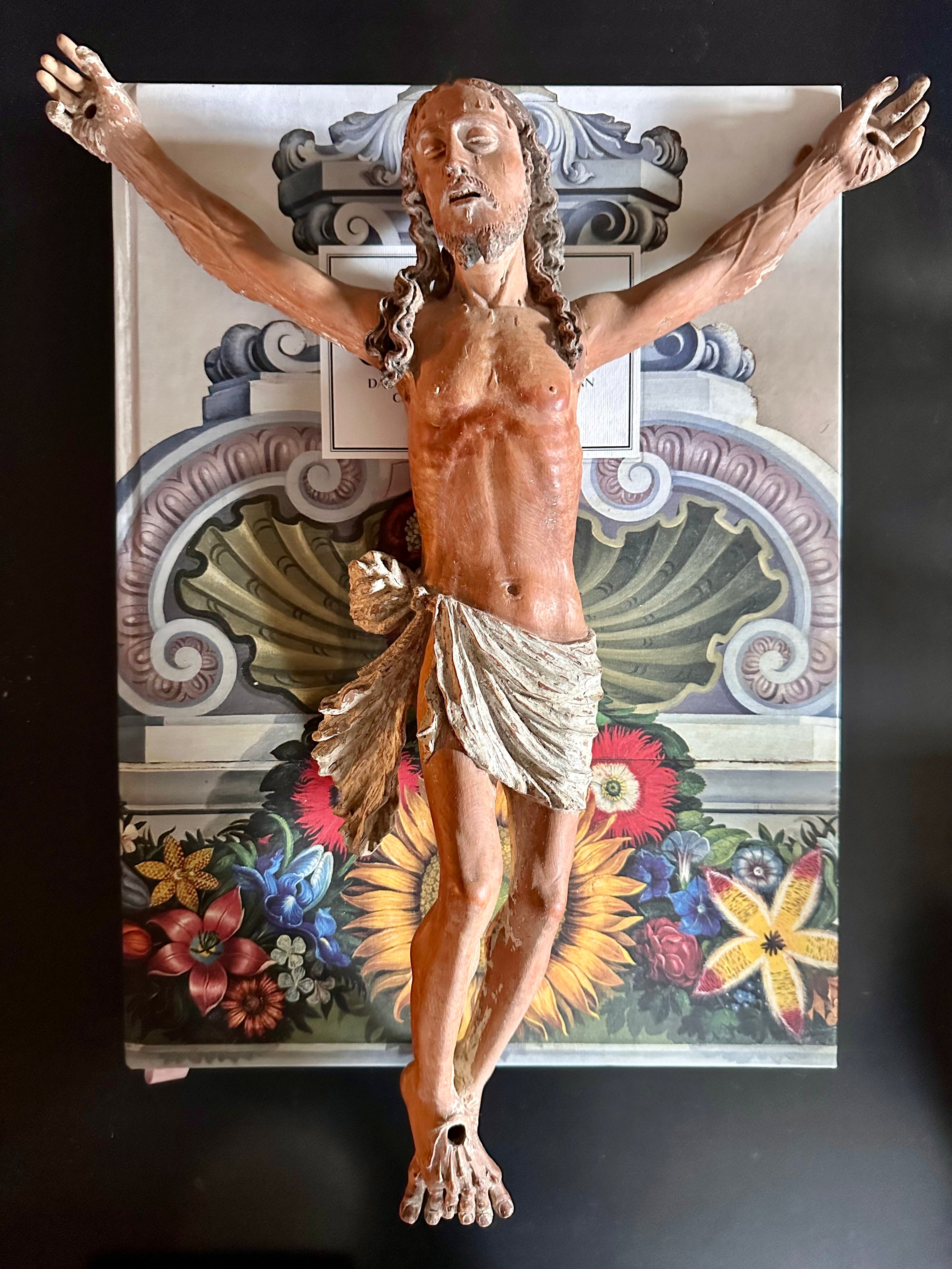 Santo / Jesus Cristo indo-português, Séc. XVII
