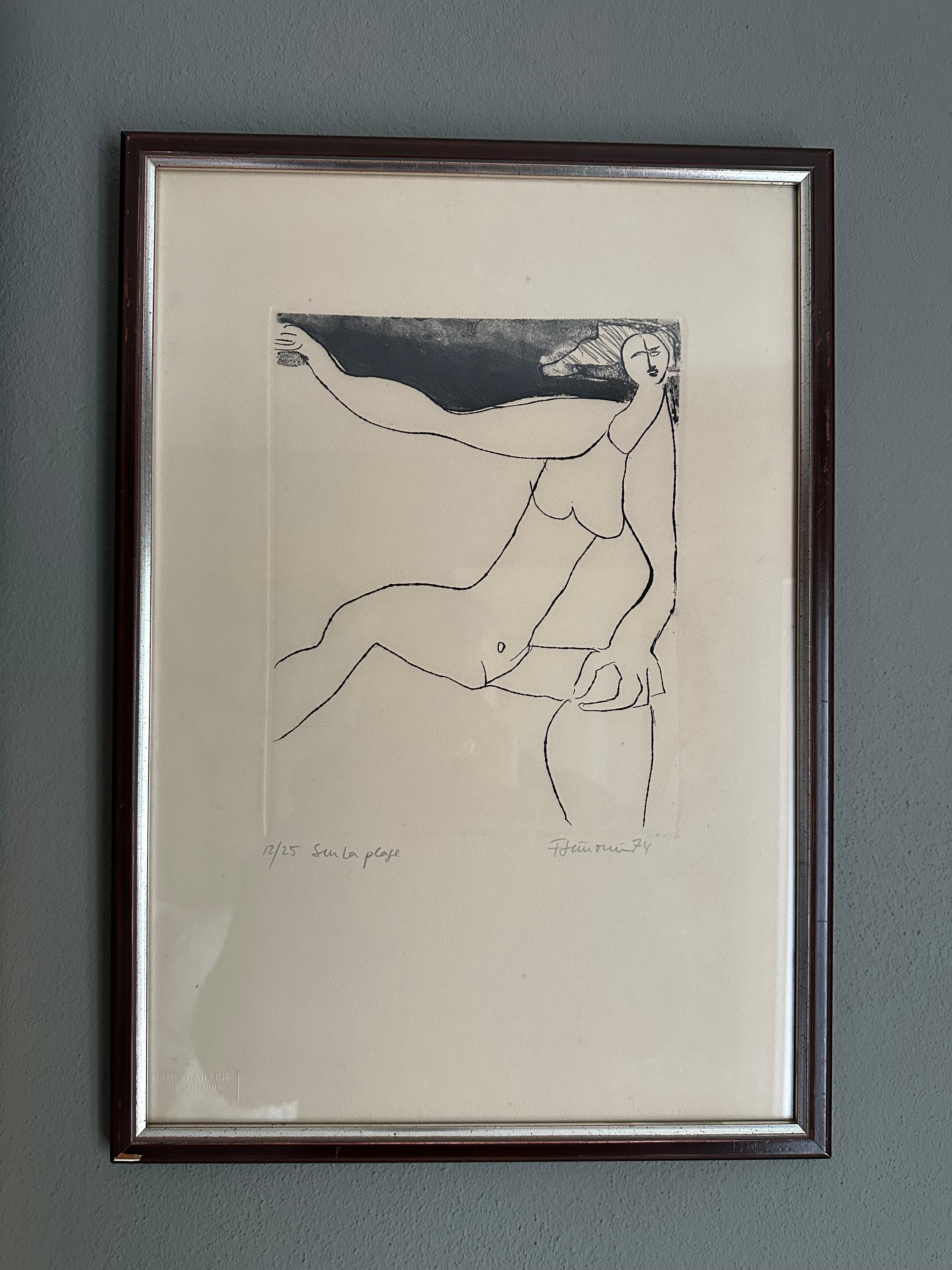 Quadro / Serigrafia de Francine Simonin