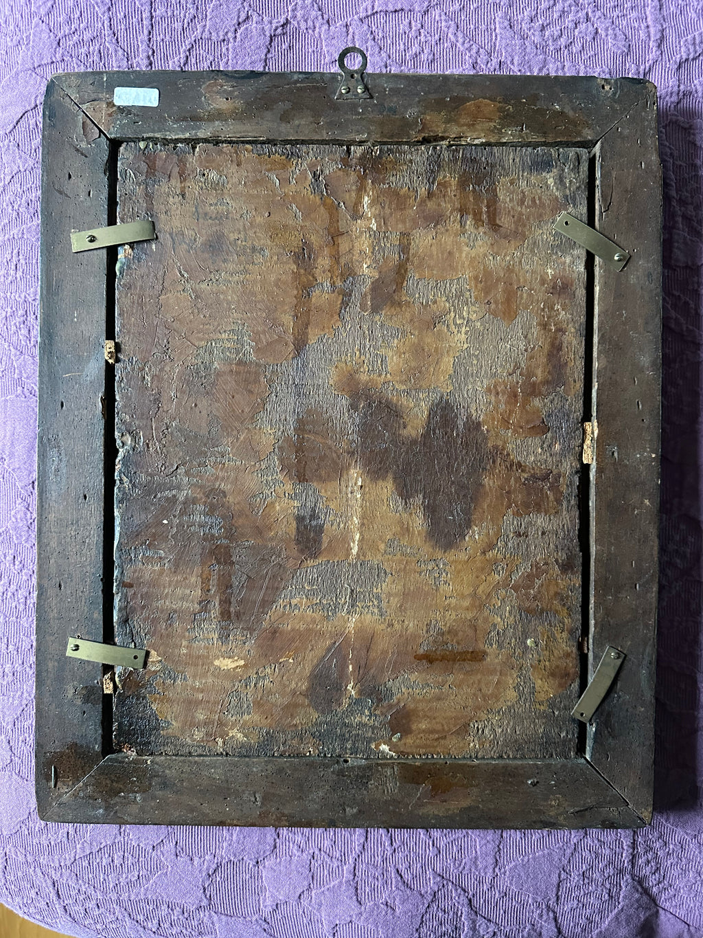 Quadro / Pintura de Nossa Senhora do Séc. XVIII / XIX