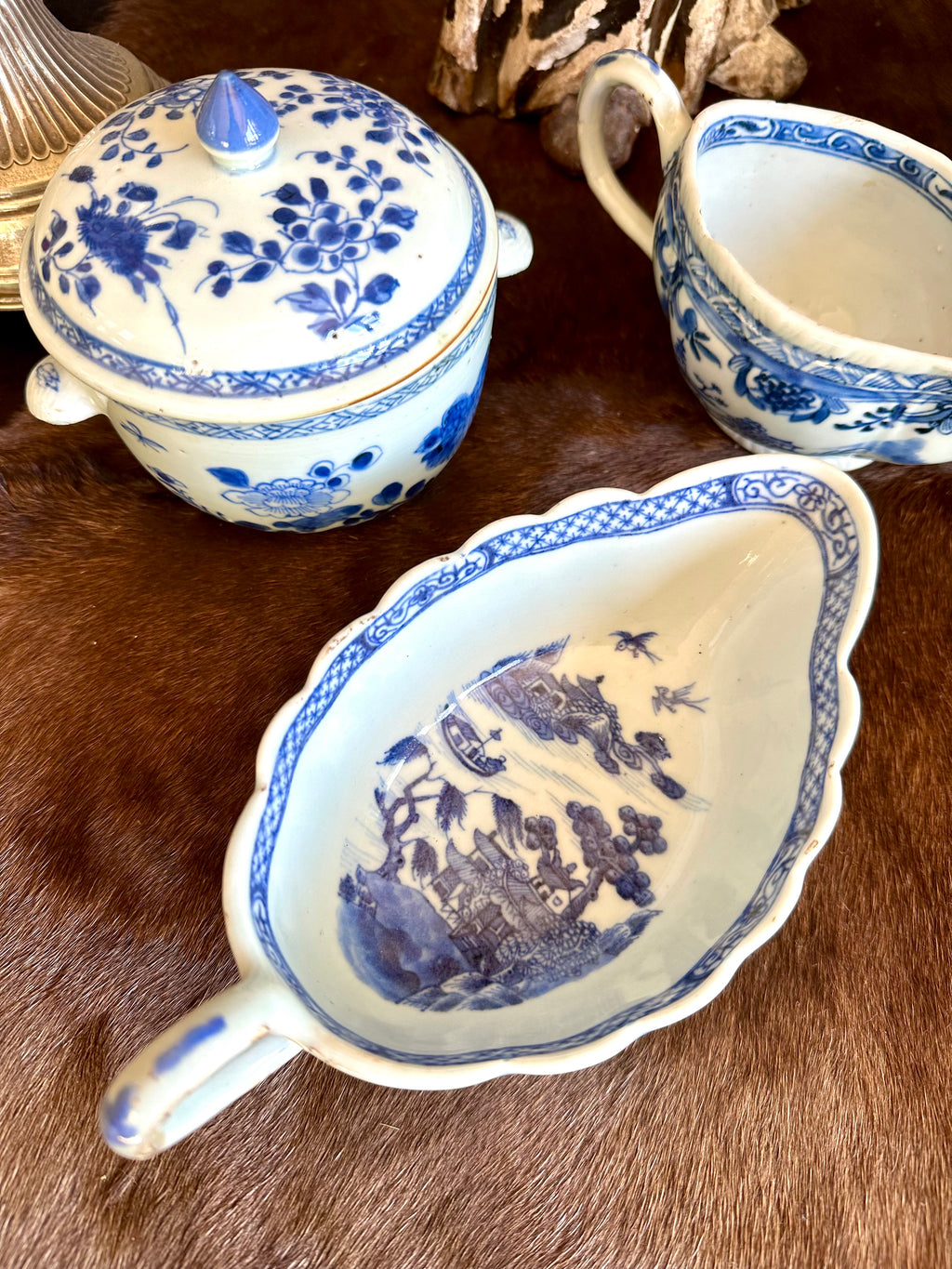 Porcelana China Século XVIII / Molheira