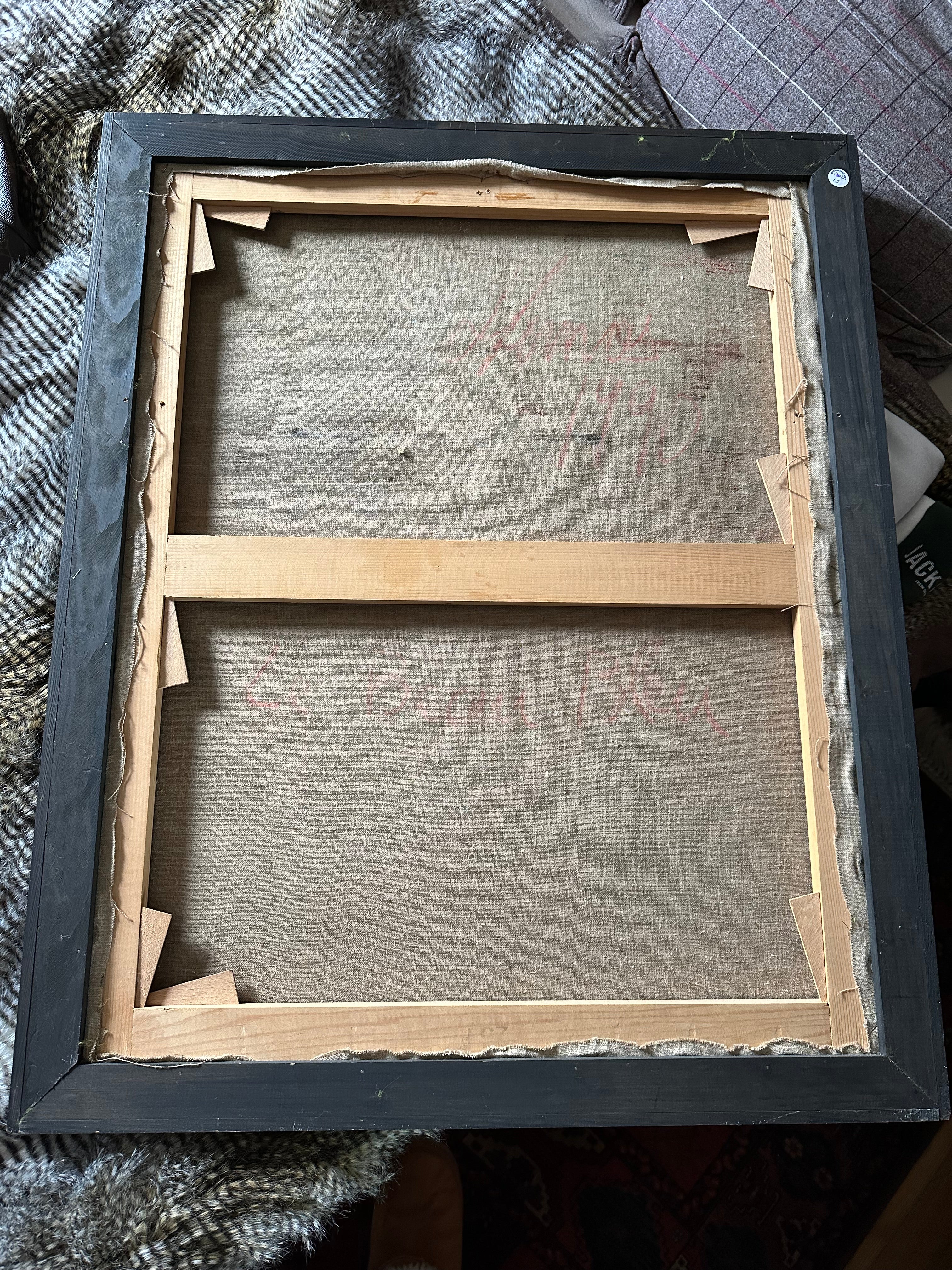 Quadro / Pintura Retrato masculino de Luis Lemos