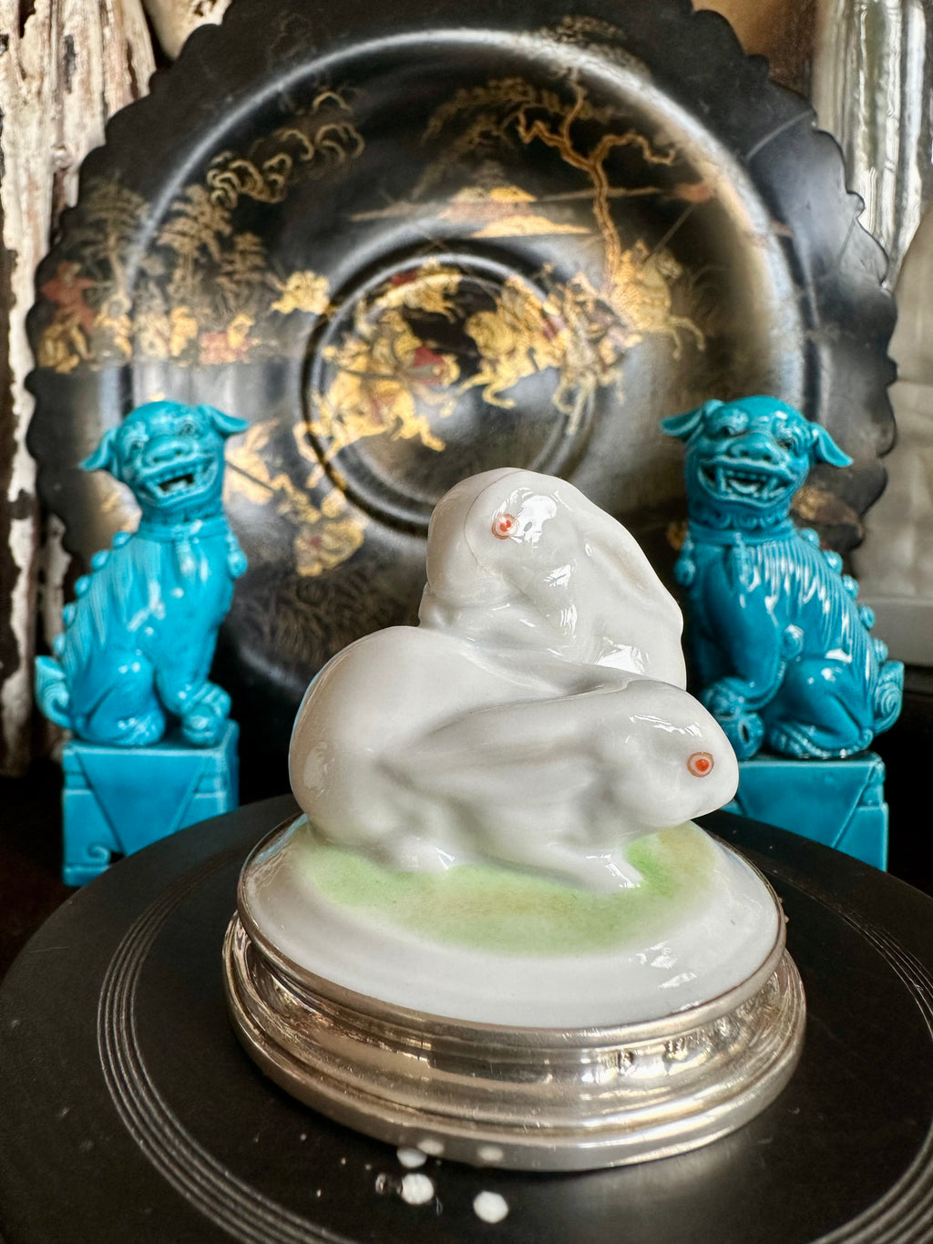 Porcelana Herend / Coelhos