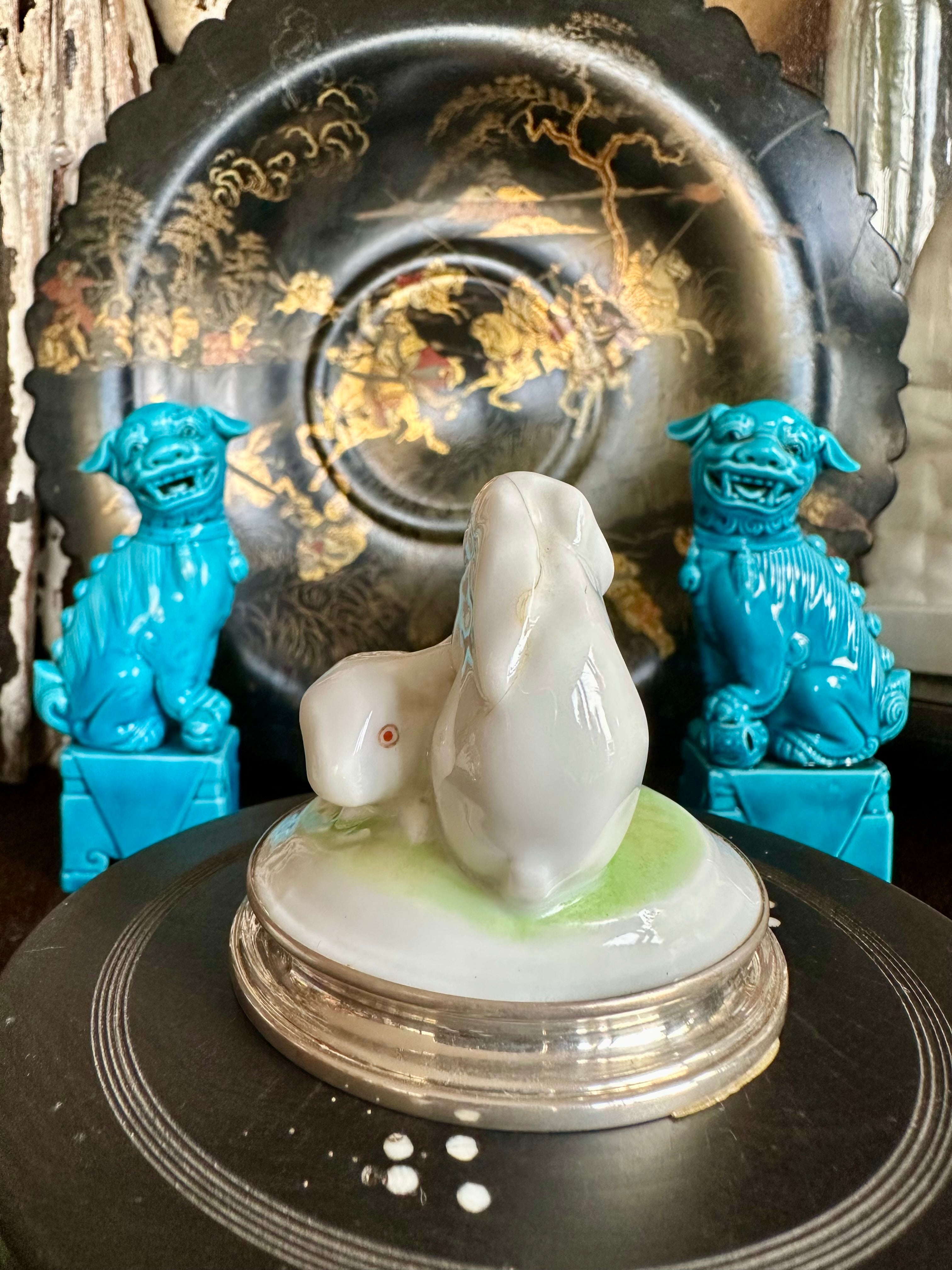 Porcelana Herend / Coelhos