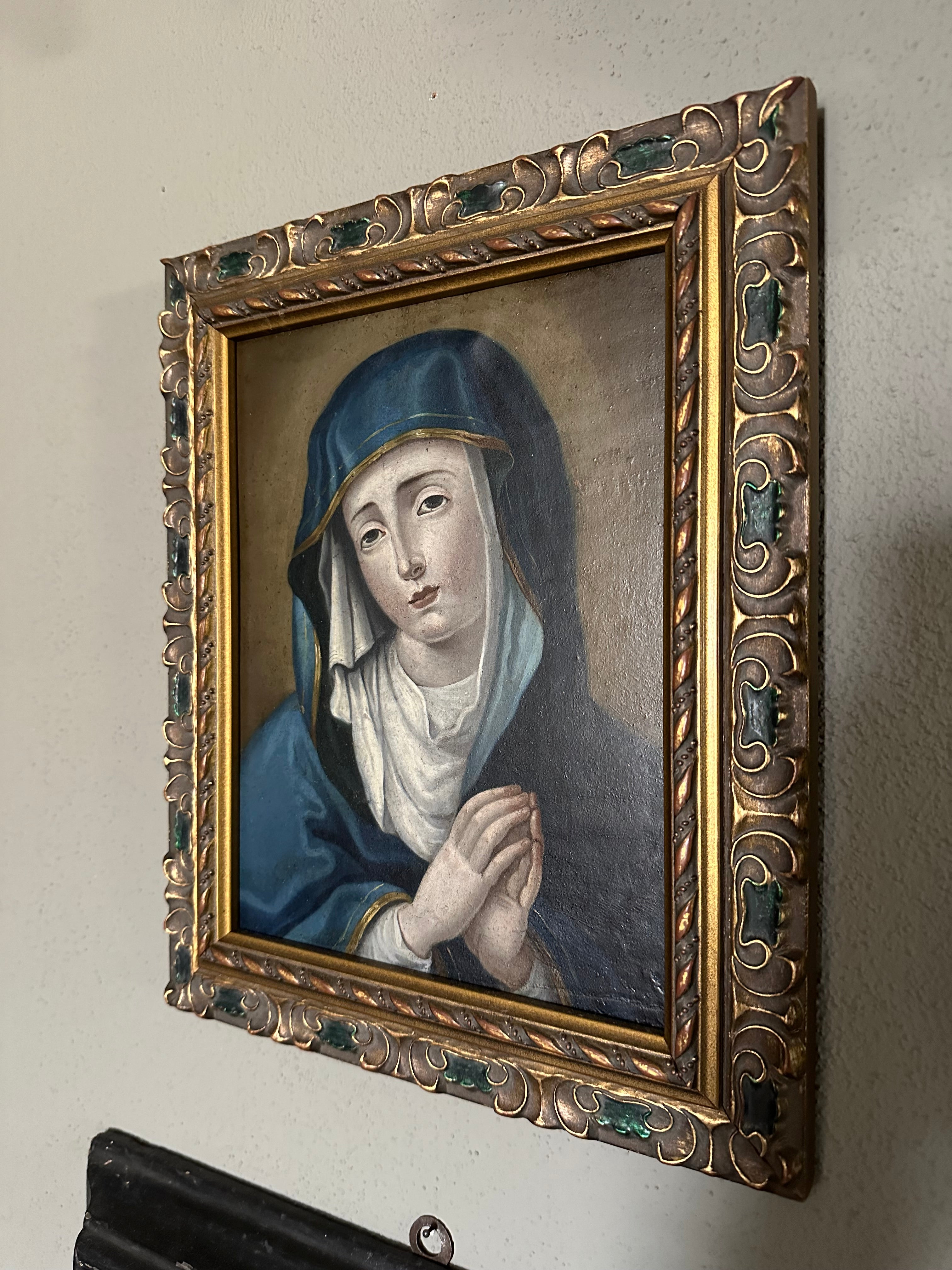 Quadro / Pintura de Nossa Senhora do Século XVIII