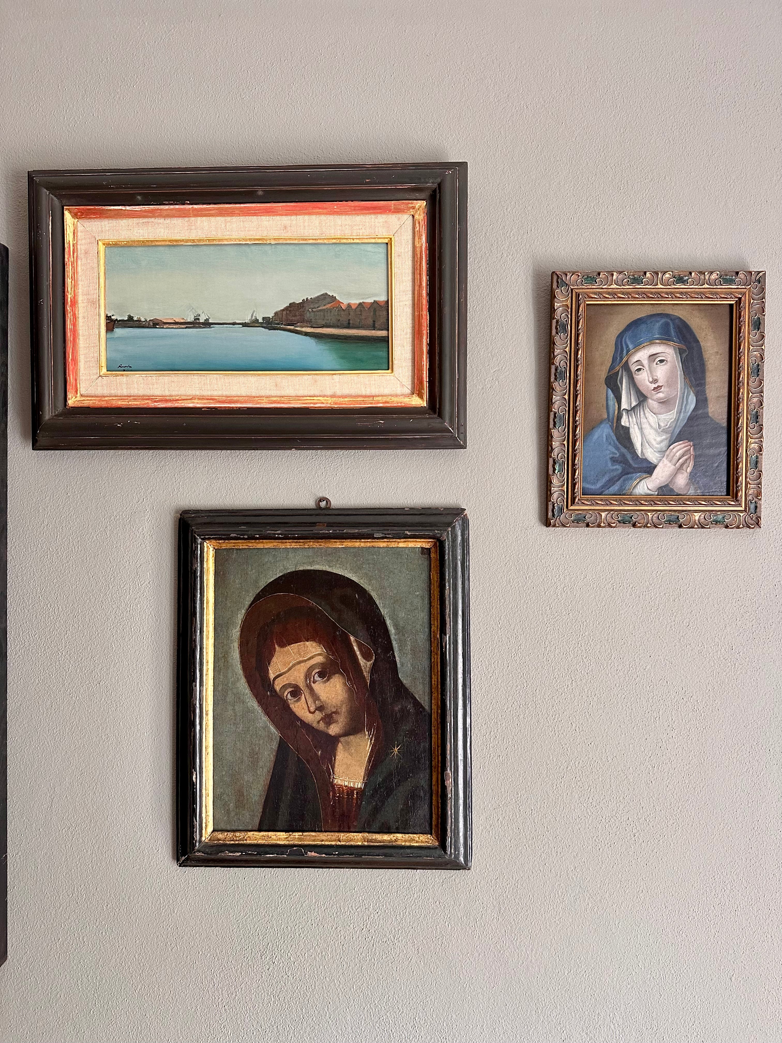 Quadro / Pintura de Nossa Senhora do Século XVIII