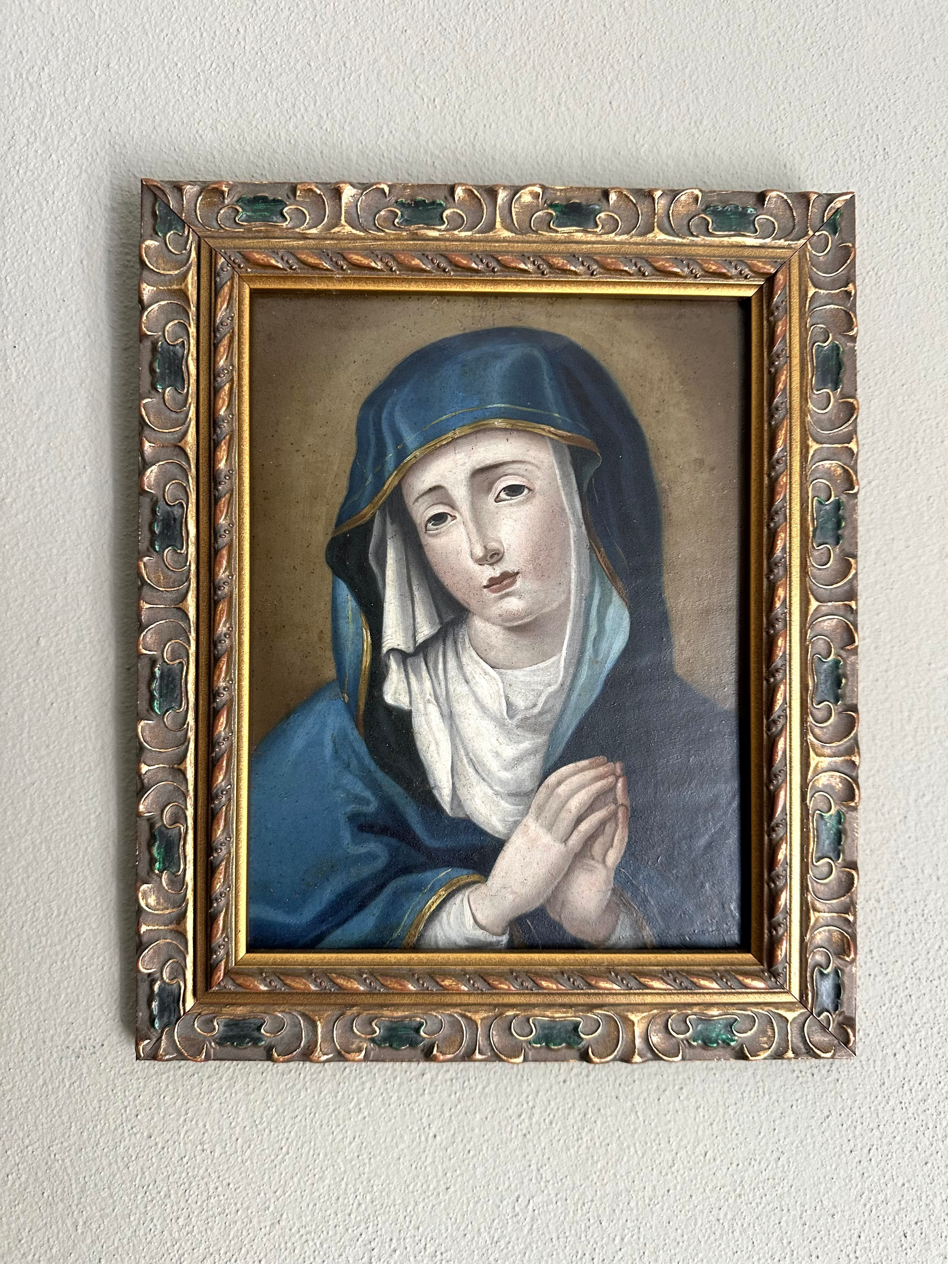 Quadro / Pintura de Nossa Senhora do Século XVIII