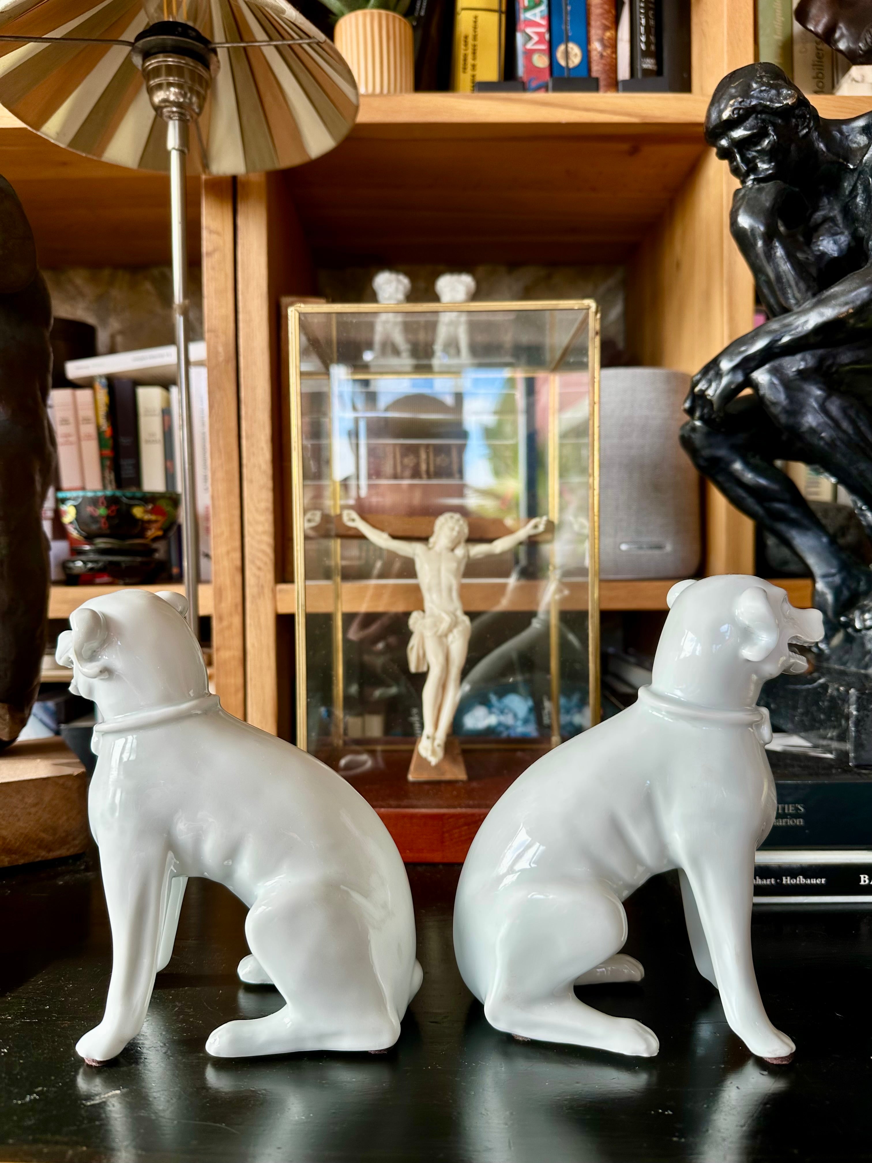 Porcelana China / Par cães tipo Foo