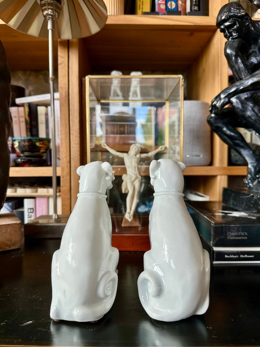 Porcelana China / Par cães tipo Foo