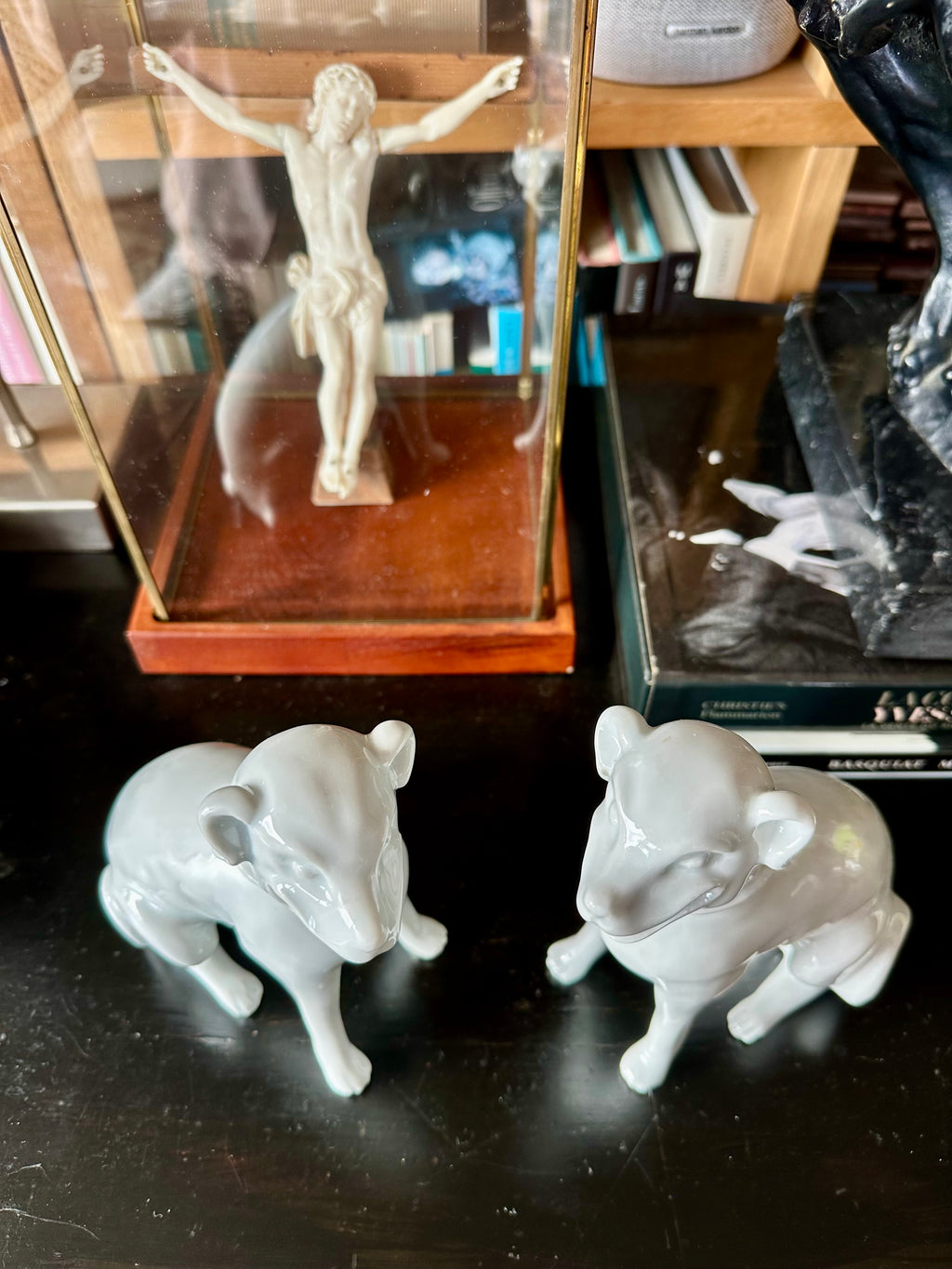 Porcelana China / Par cães tipo Foo