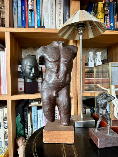 Bronze / Escultura Busto masculino, Séc. XIX