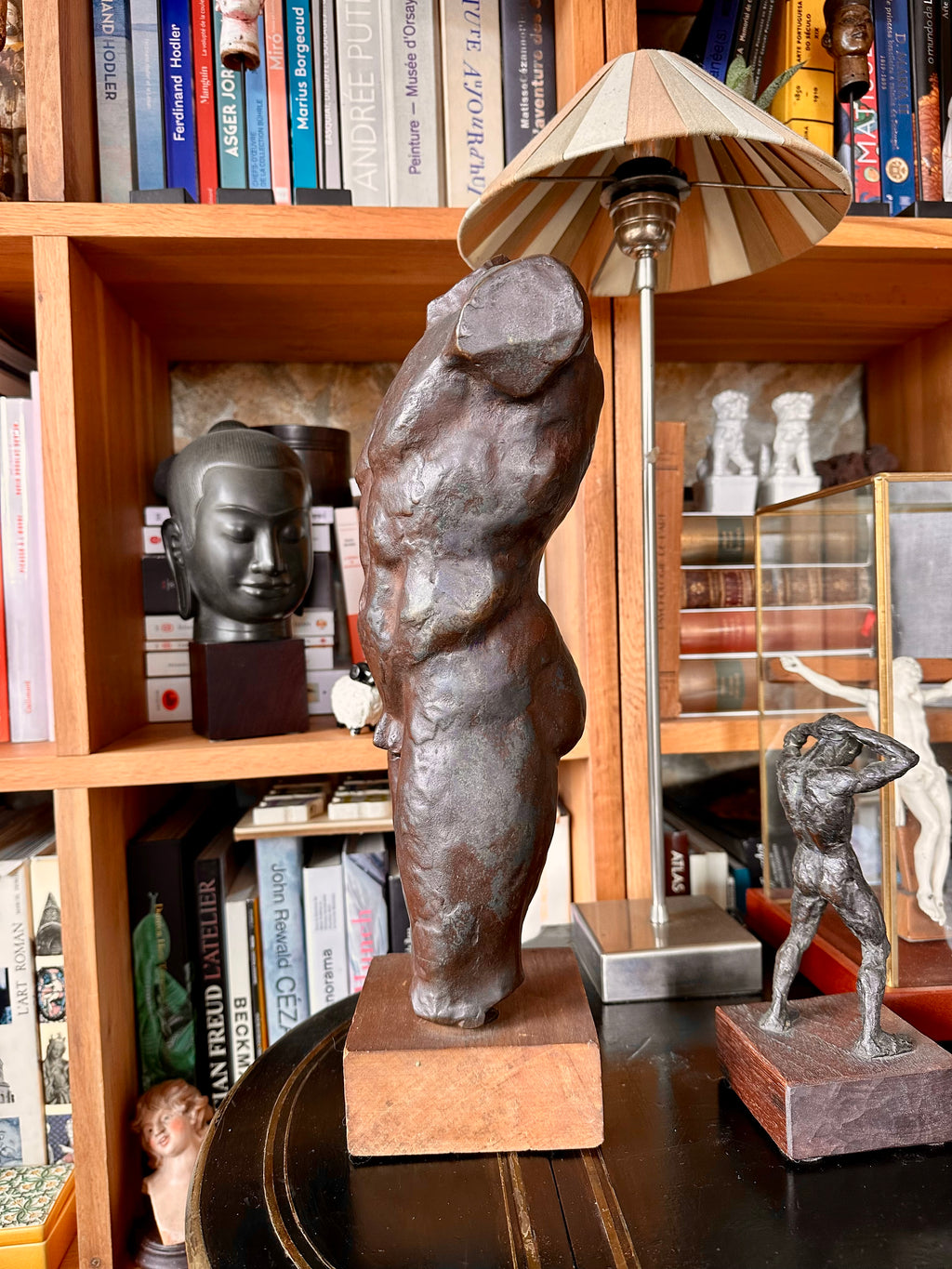Bronze / Escultura Busto masculino, Séc. XIX