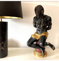 Bronze / Escultura de Núbio em bronze do Século XIX