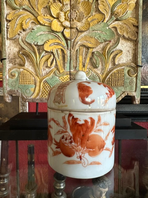 Porcelana / Caixa chinesa Rouge de Fer