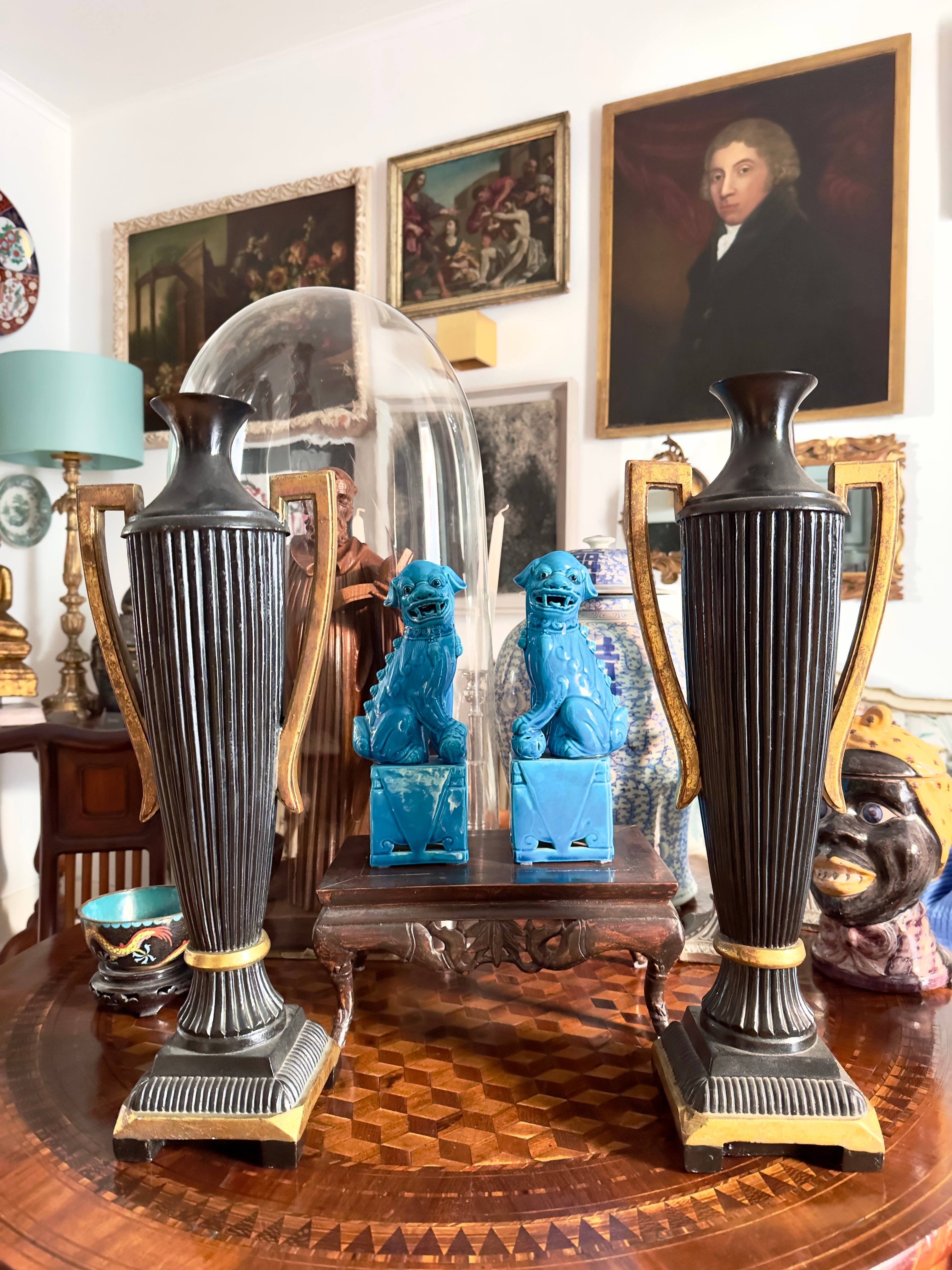 Vasos / Par Jarras estilo Império
