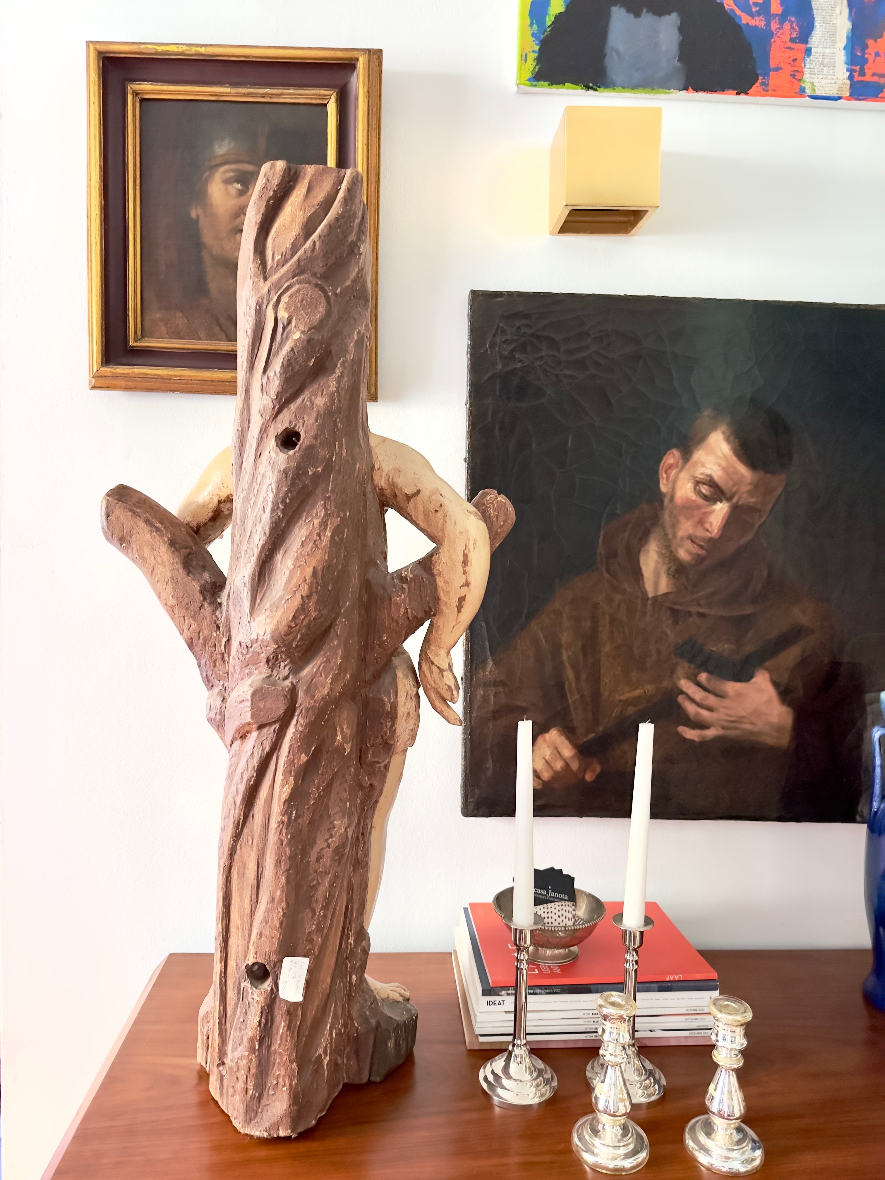 Santo / Escultura de São Sebastião do Século XVII