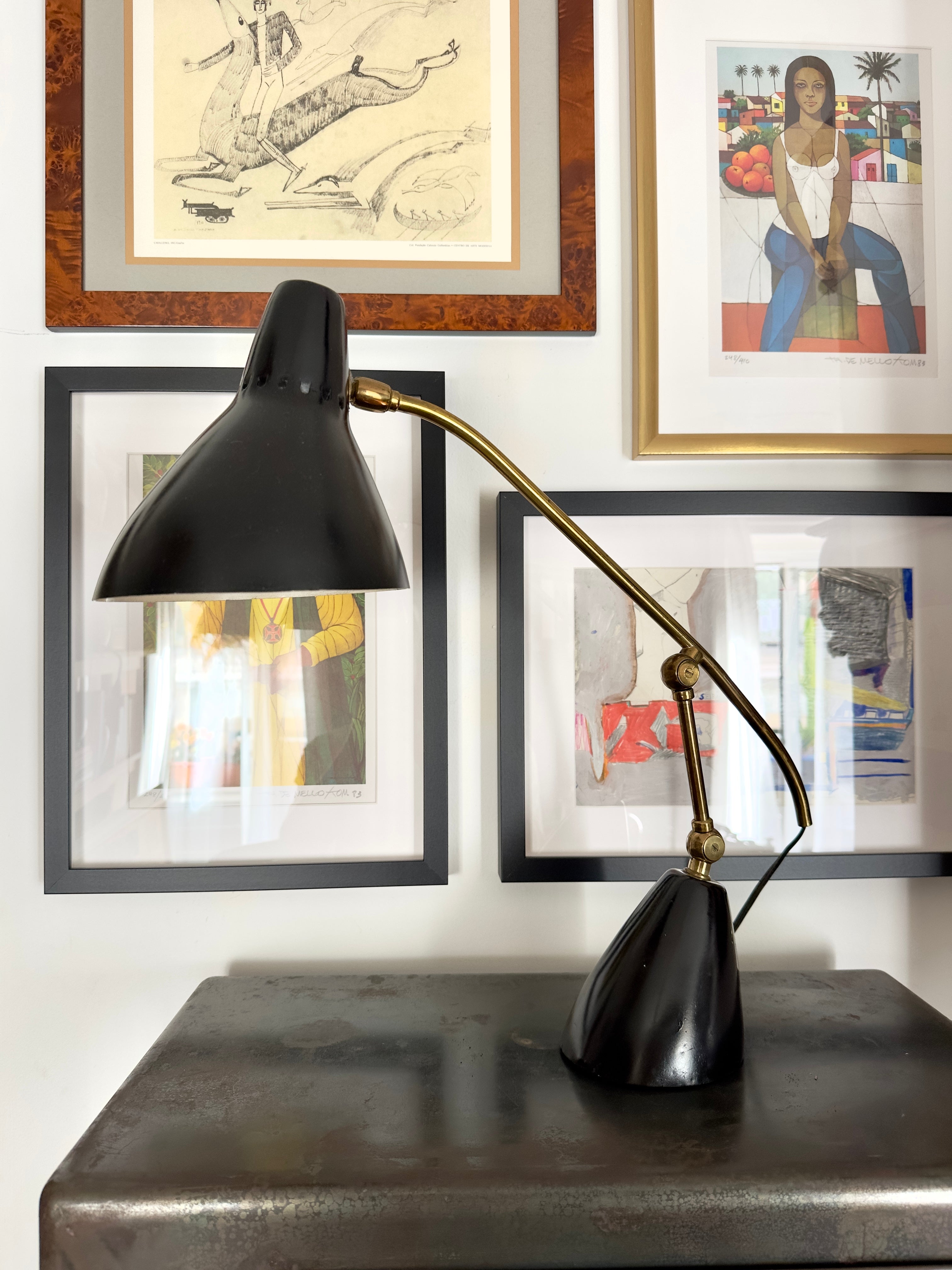 Candeeiro Design Vintage dos Anos 50