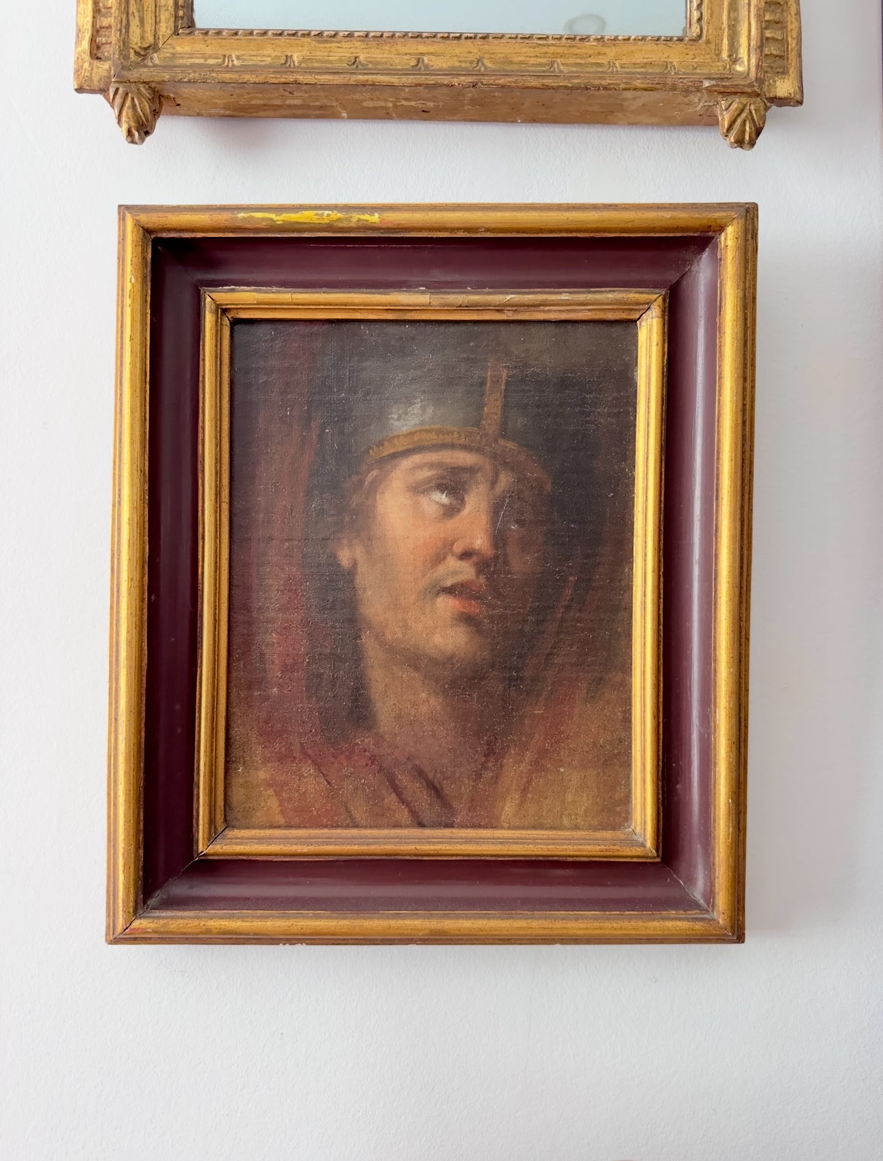 Quadro / Pintura Retrato Masculino do Século XIX